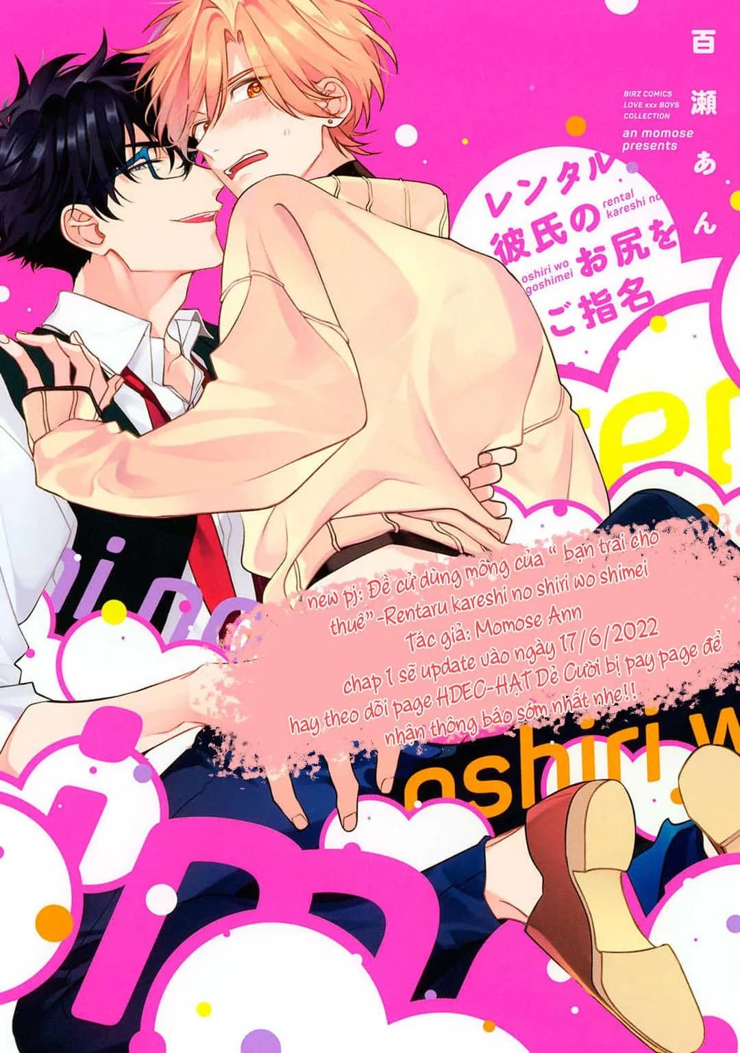 Đề Cử Dùng Mông Của “ Bạn Trai Cho Thuê”