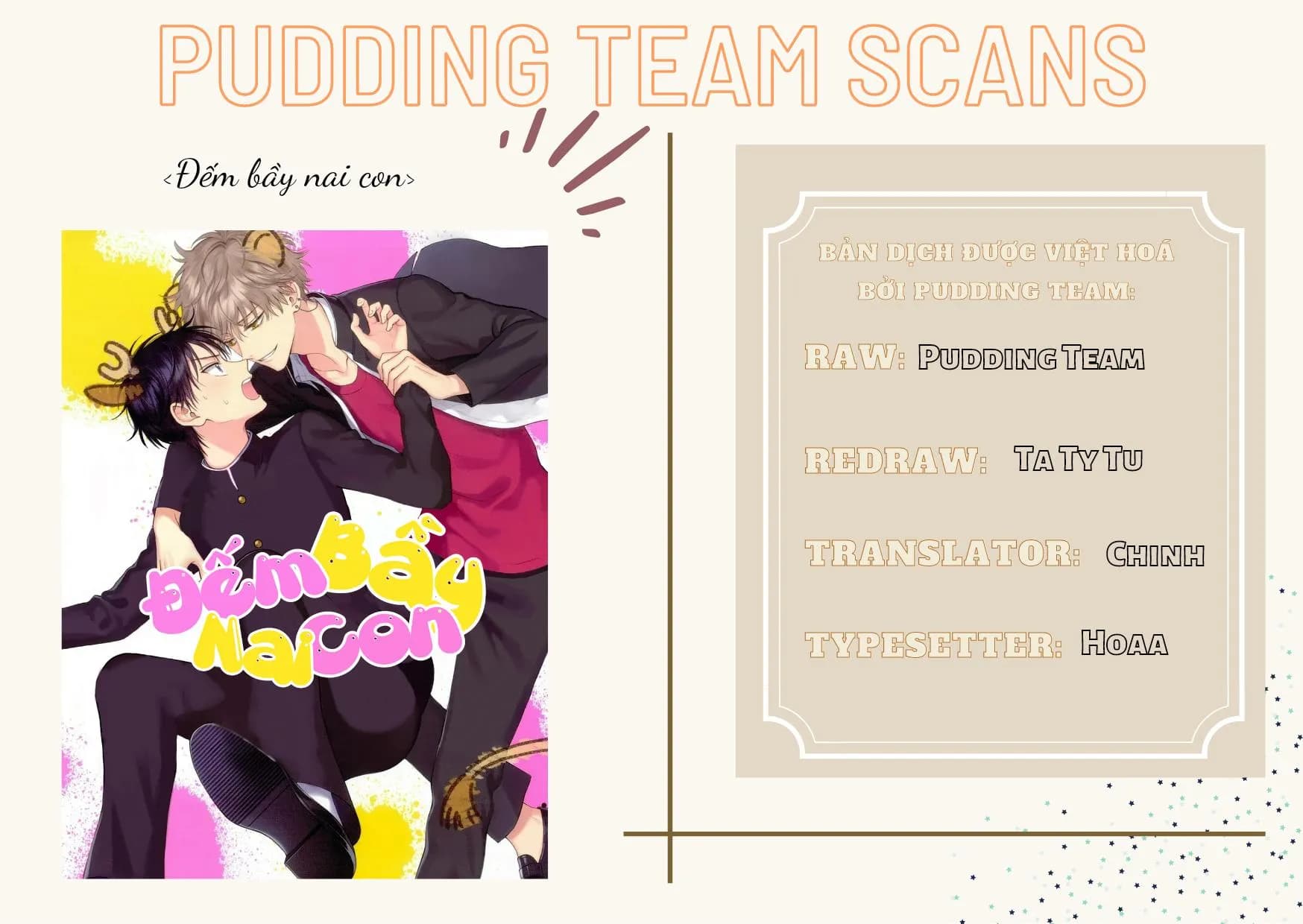 Đếm bầy nai con