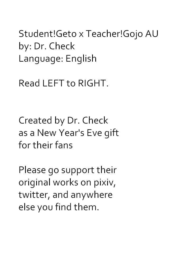 Gojo Satoru x Getou Suguru