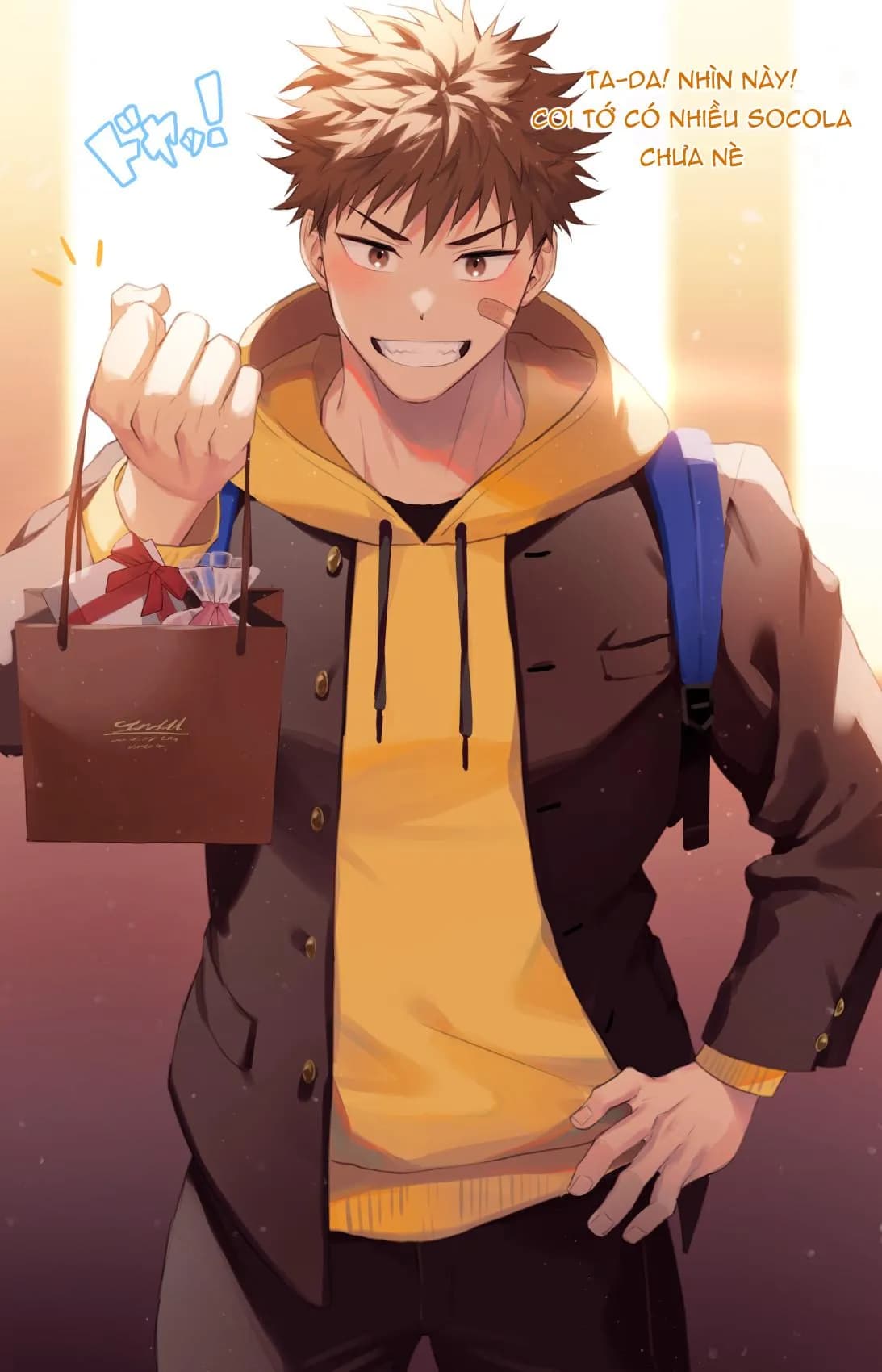 Gửi đến cậu, người khoe khoang socola