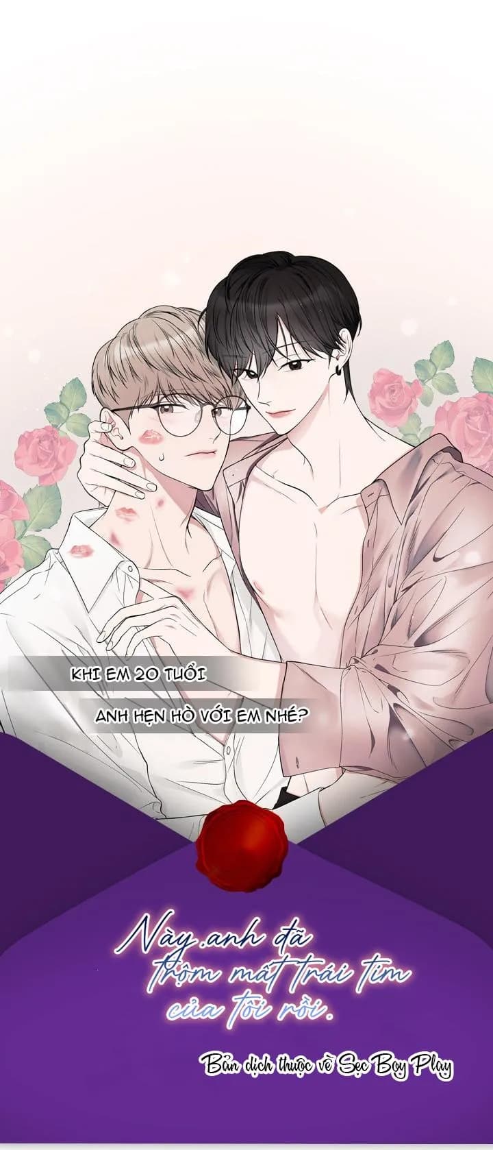 Này, anh đã trộm mất trái tim của tôi rồi.