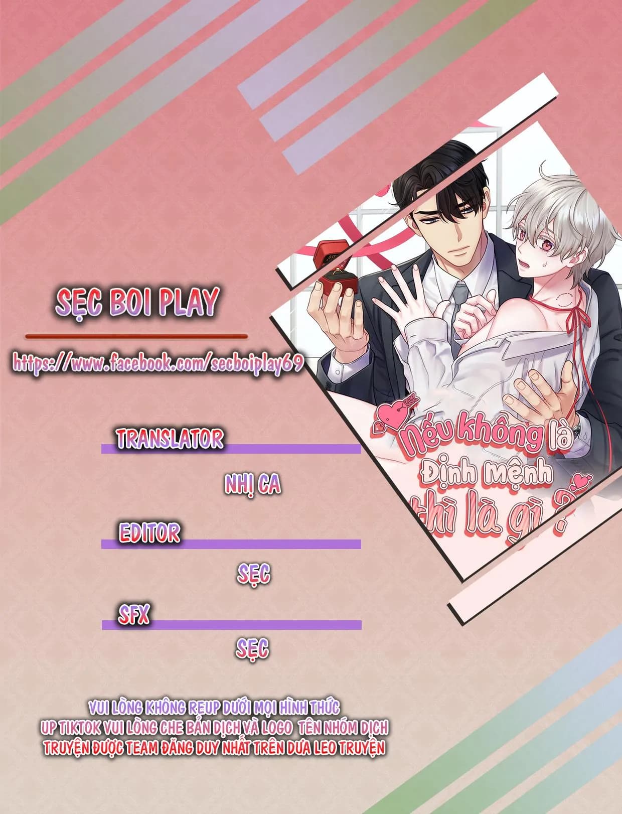 NẾU KHÔNG LÀ ĐỊNH MỆNH THÌ LÀ GÌ?