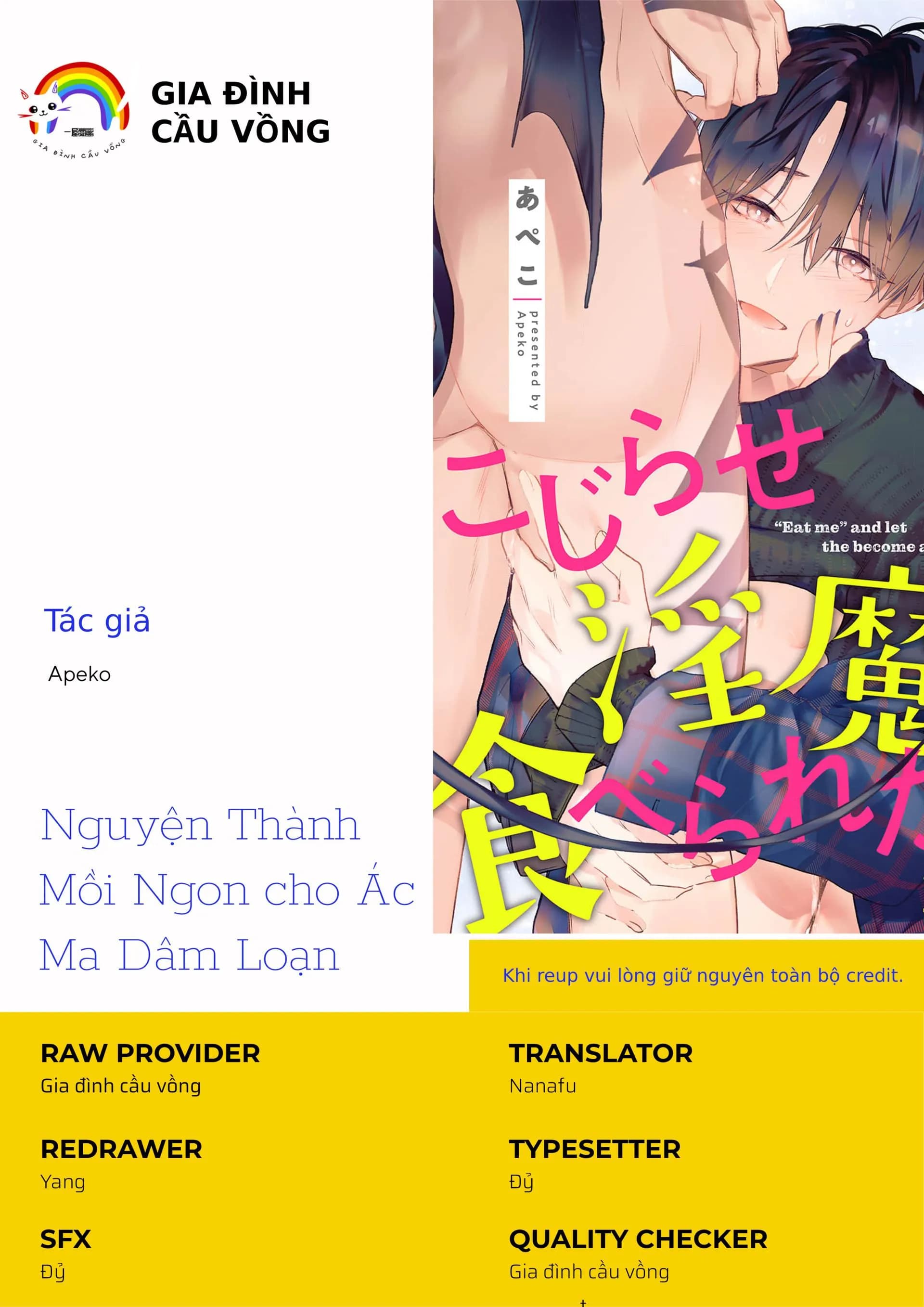 Nguyện Thành Mồi Ngon cho Ác Ma Dâm Loạn