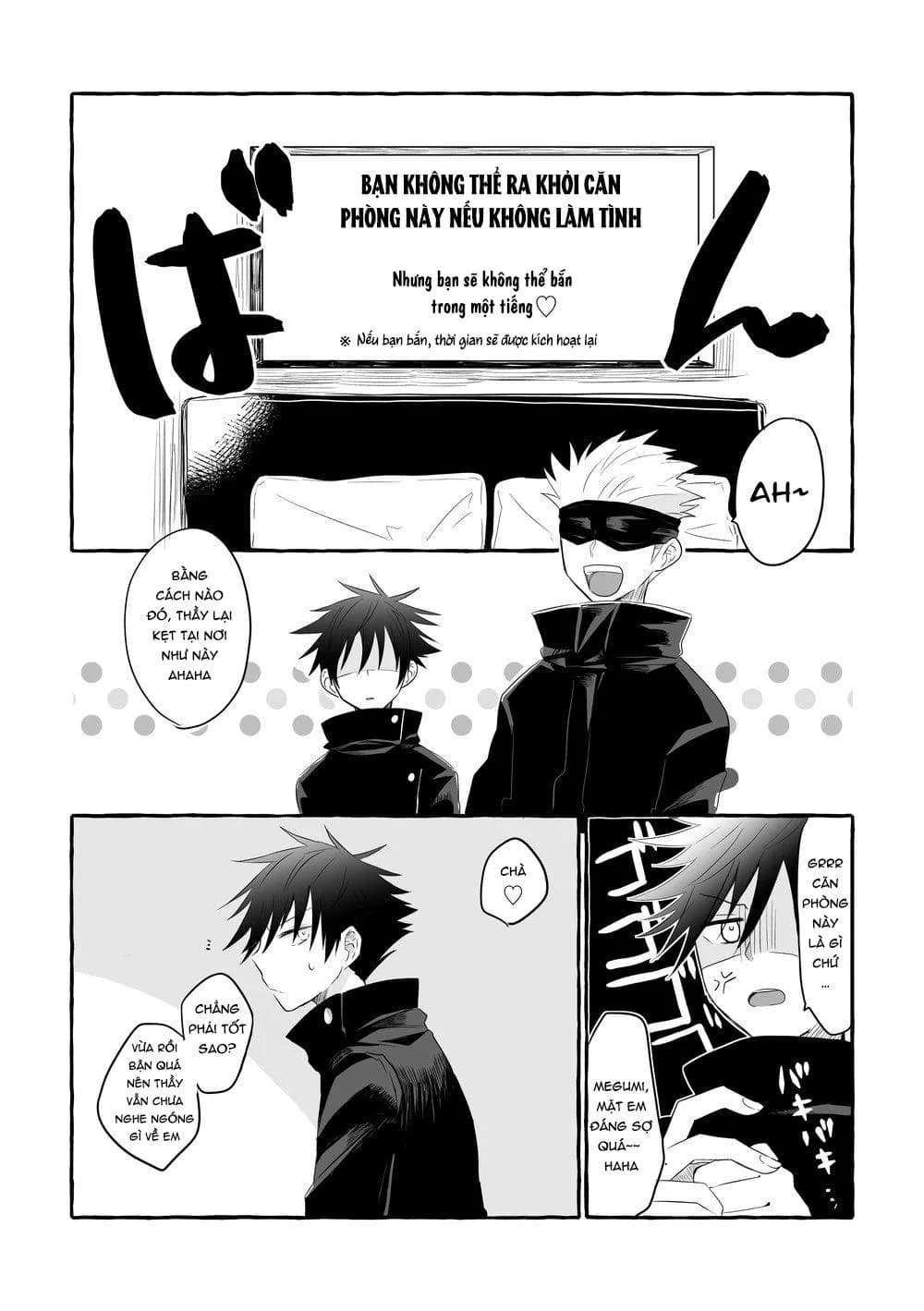 Bạn không thể ra khỏi căn phòng này nếu không làm tình