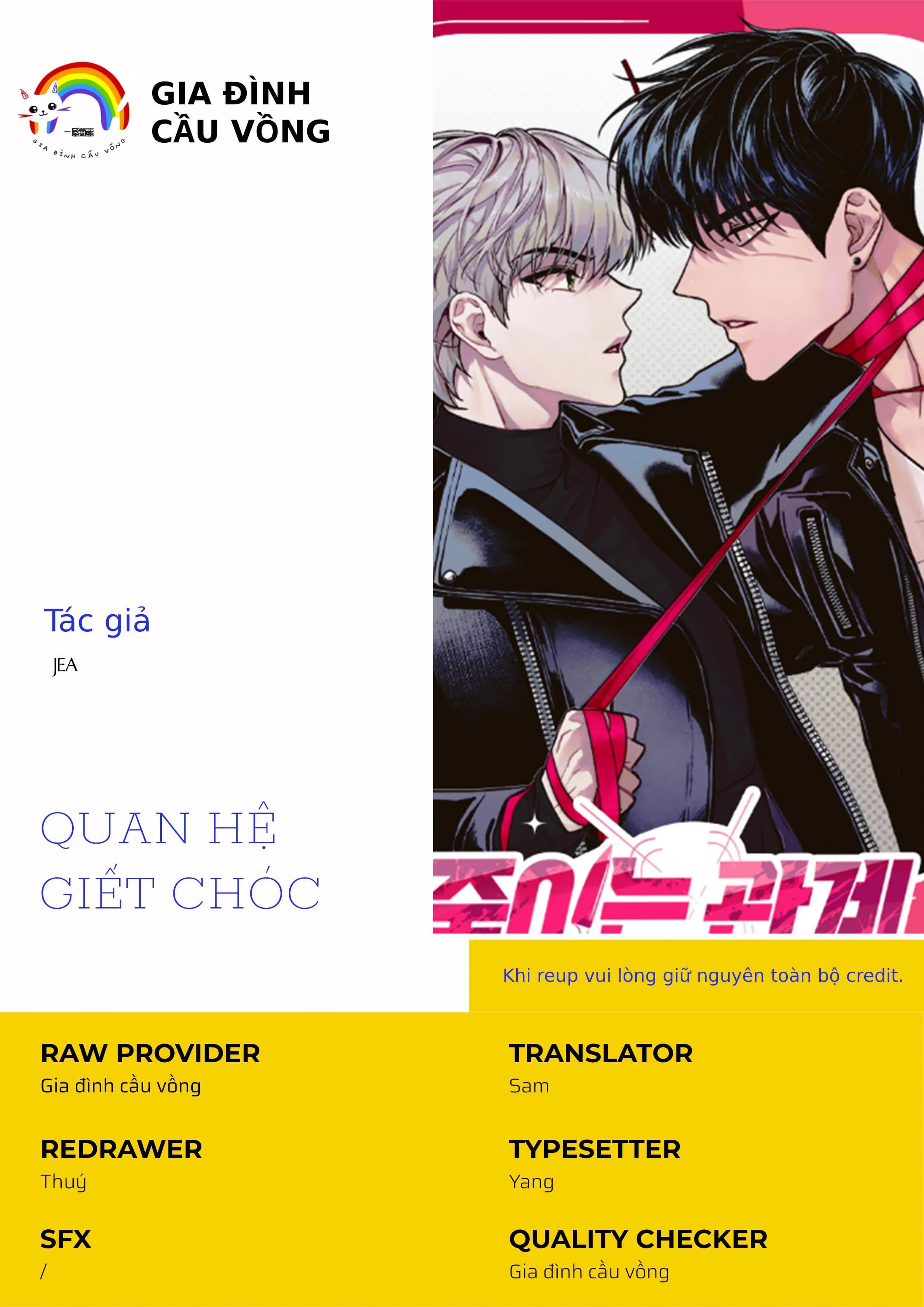 QUAN HỆ GIẾT CHÓC