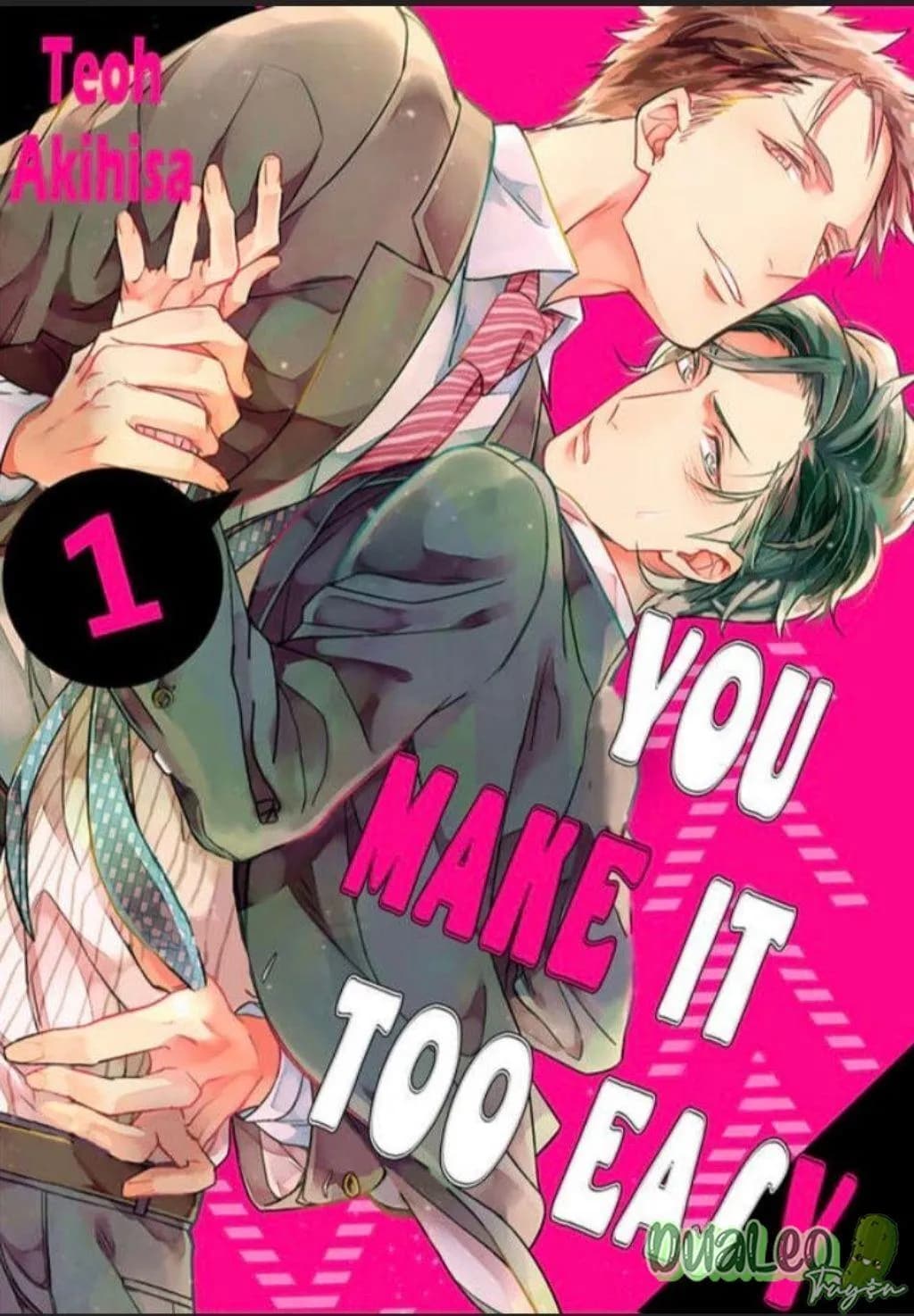 You make it too easy