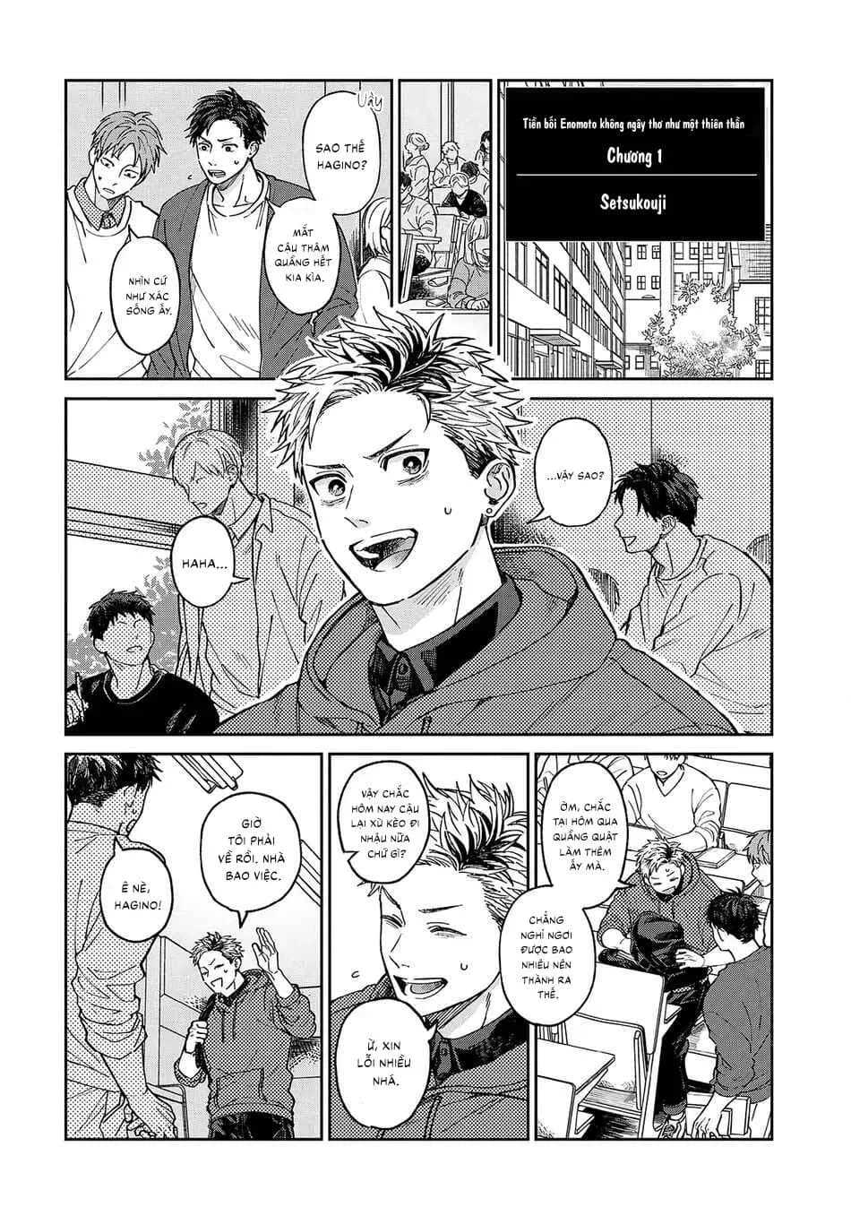 Tiền bối Enomoto không ngây thơ như thiên thần