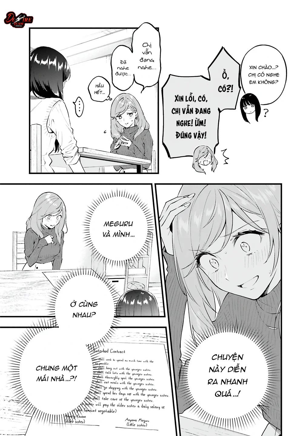 Chị Em Theo Giao Ước Chapter 3 Trang 5