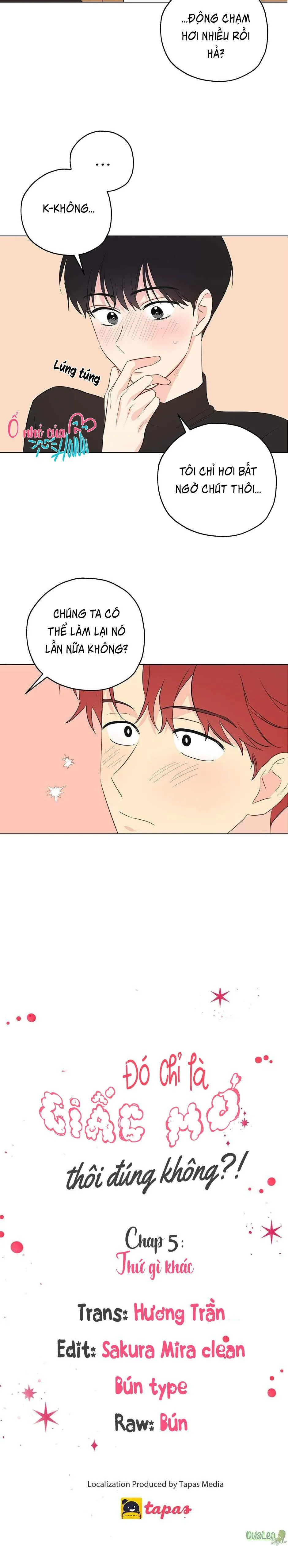 Chỉ Là Giấc Mơ Thôi Phải Không? Chapter 5 Trang 3