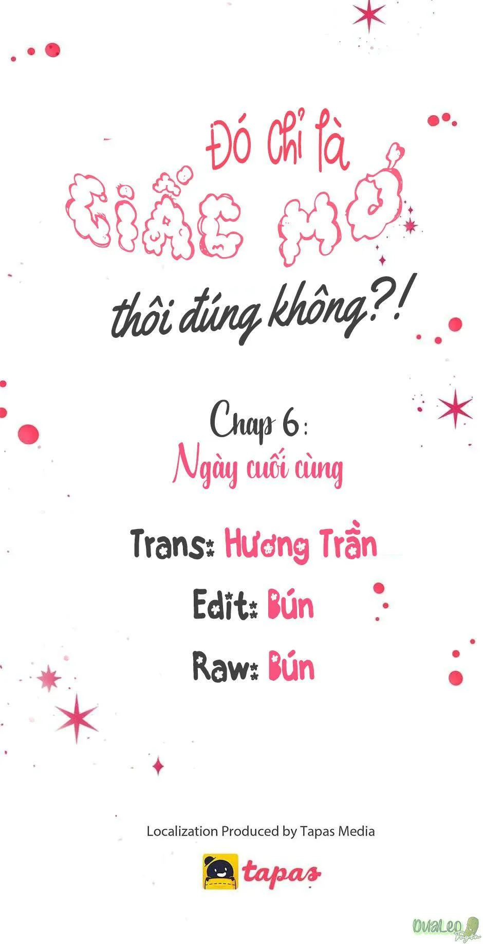 Chỉ Là Giấc Mơ Thôi Phải Không? Chapter 6 Trang 15