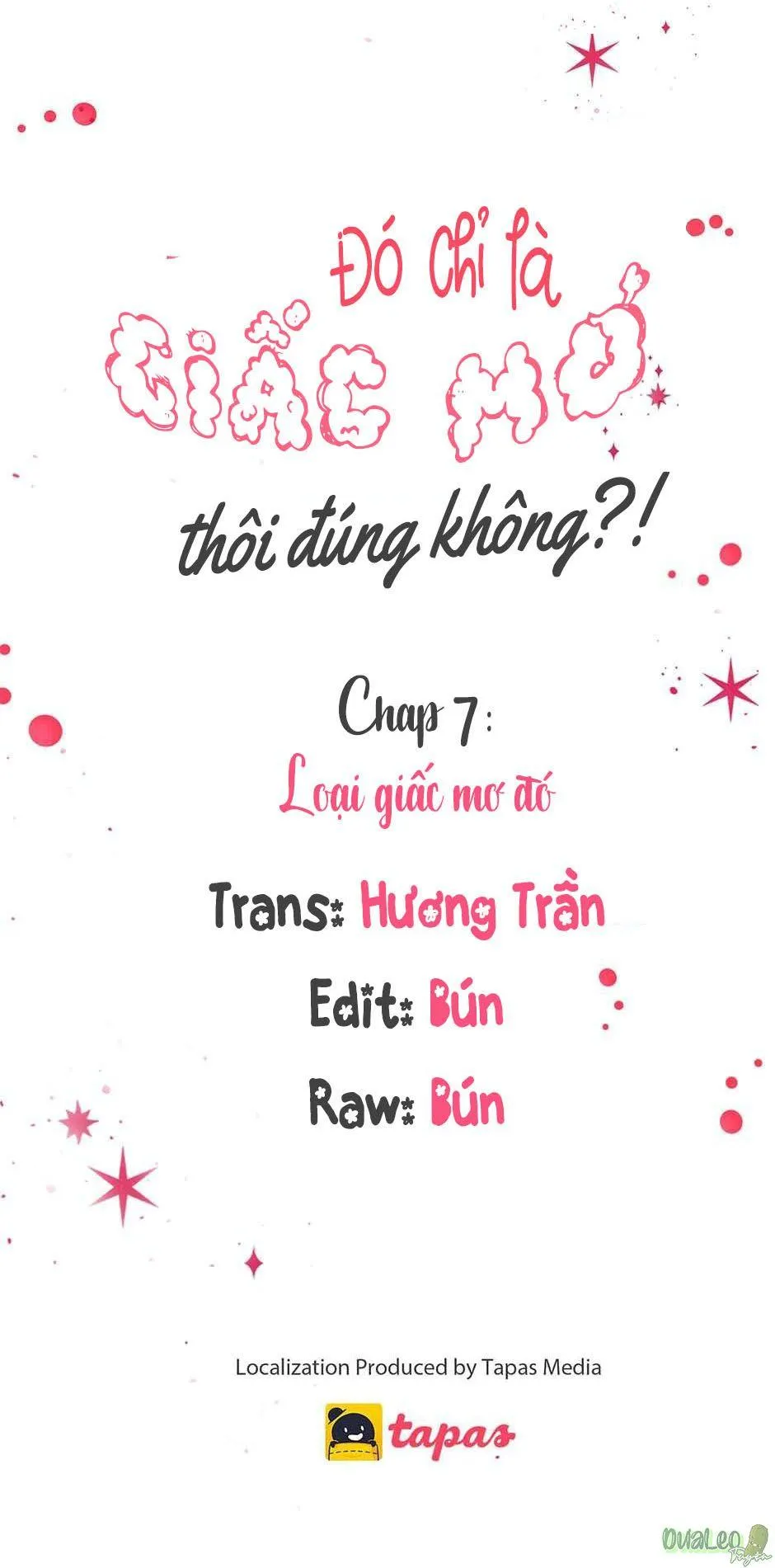 Chỉ Là Giấc Mơ Thôi Phải Không? Chapter 7 Trang 22