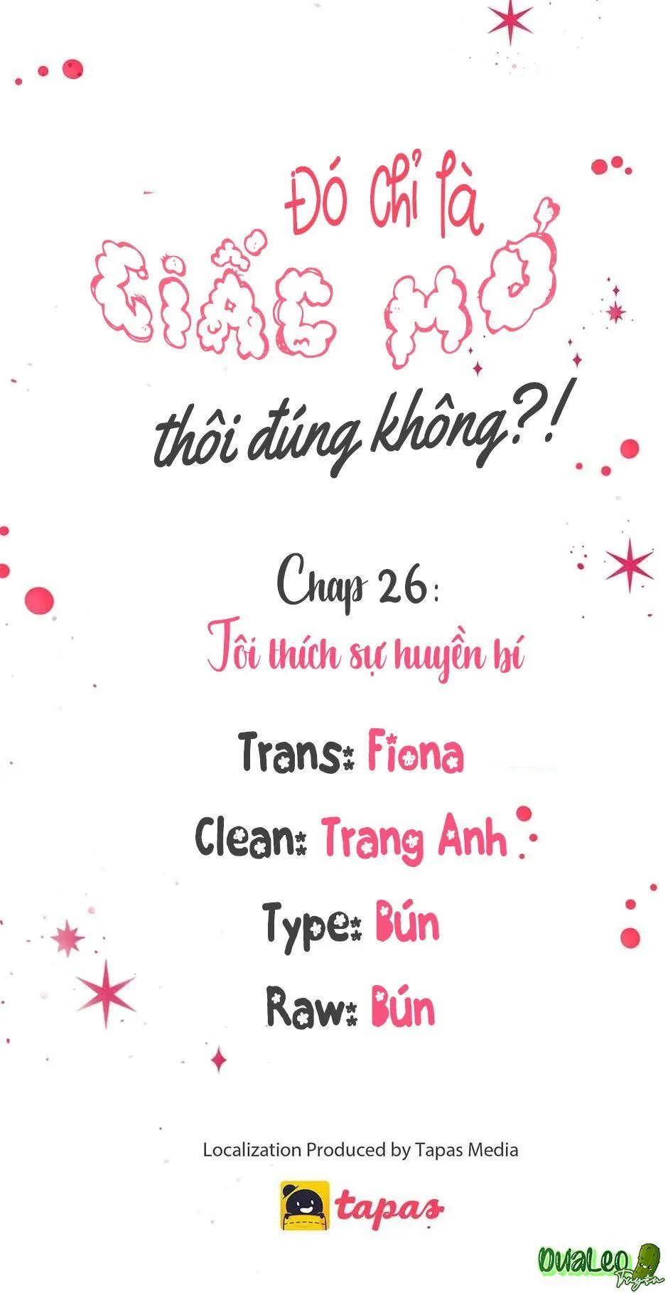 Chỉ Là Giấc Mơ Thôi Phải Không? Chapter 26 Trang 15