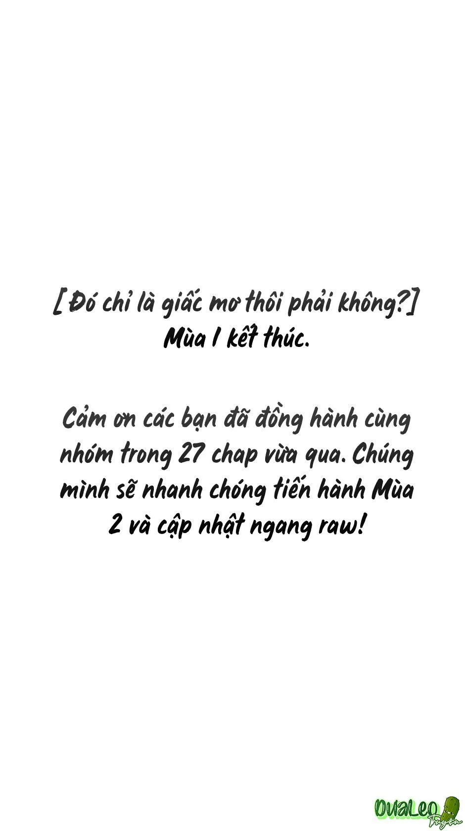 Chỉ Là Giấc Mơ Thôi Phải Không? Chapter 27 Trang 57