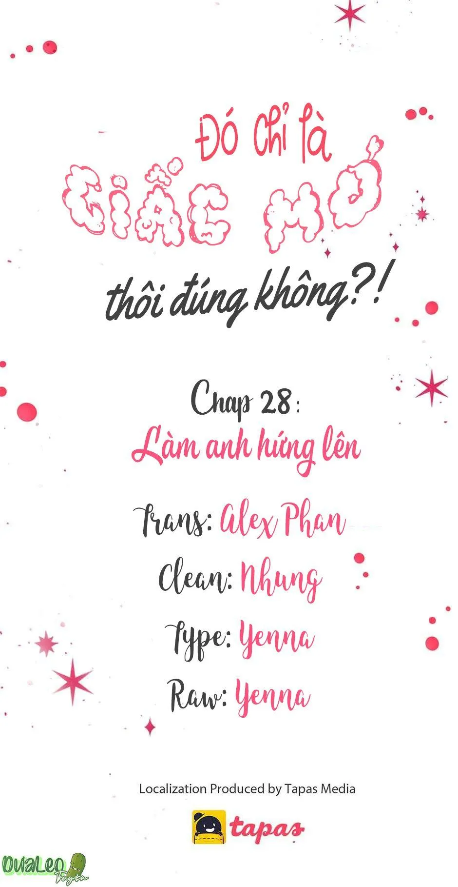 Chỉ Là Giấc Mơ Thôi Phải Không? Chapter 28 Trang 8