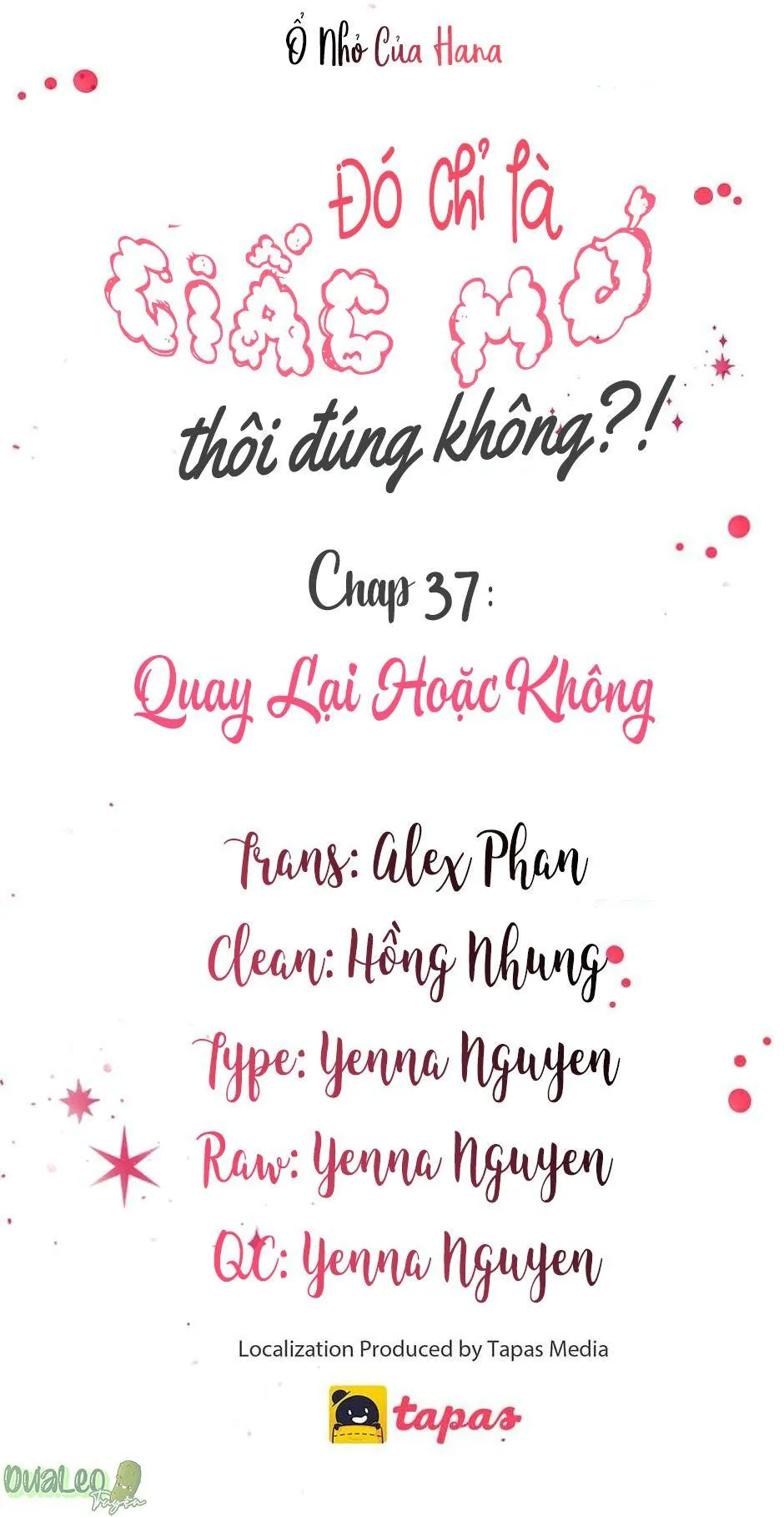 Chỉ Là Giấc Mơ Thôi Phải Không? Chapter 37 Trang 26