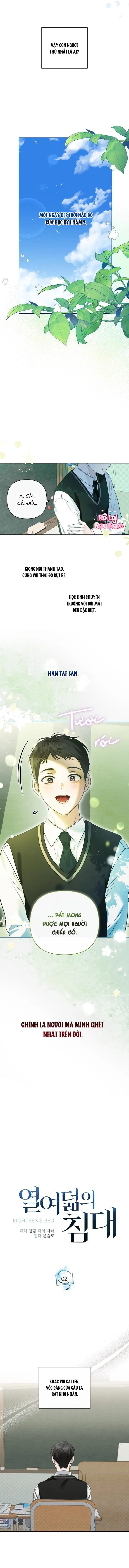 CHIẾC GIƯỜNG TUỔI 18 Chapter 2 Trang 6