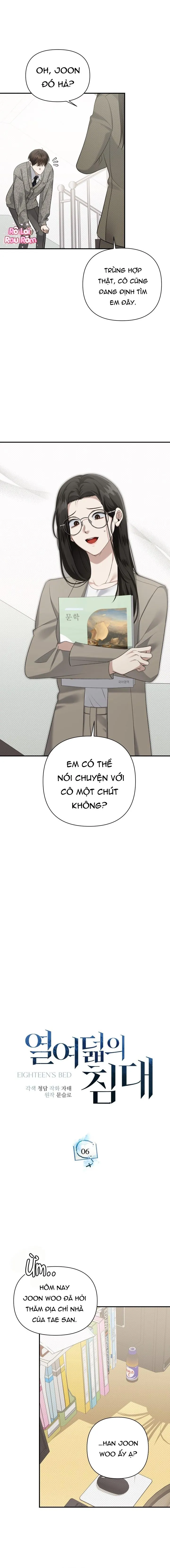 CHIẾC GIƯỜNG TUỔI 18 Chapter 6 Trang 7