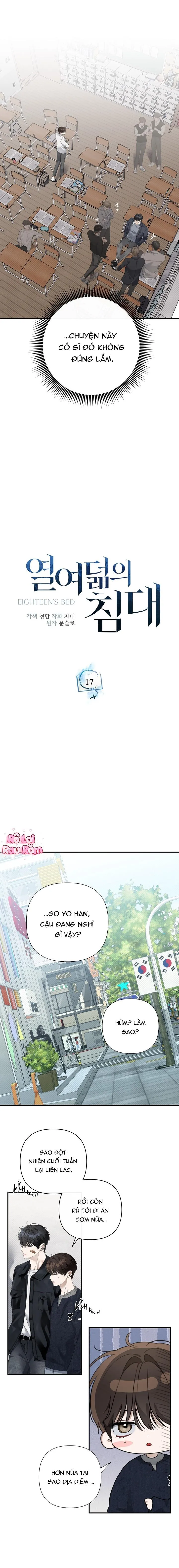 CHIẾC GIƯỜNG TUỔI 18 Chapter 17 Trang 8