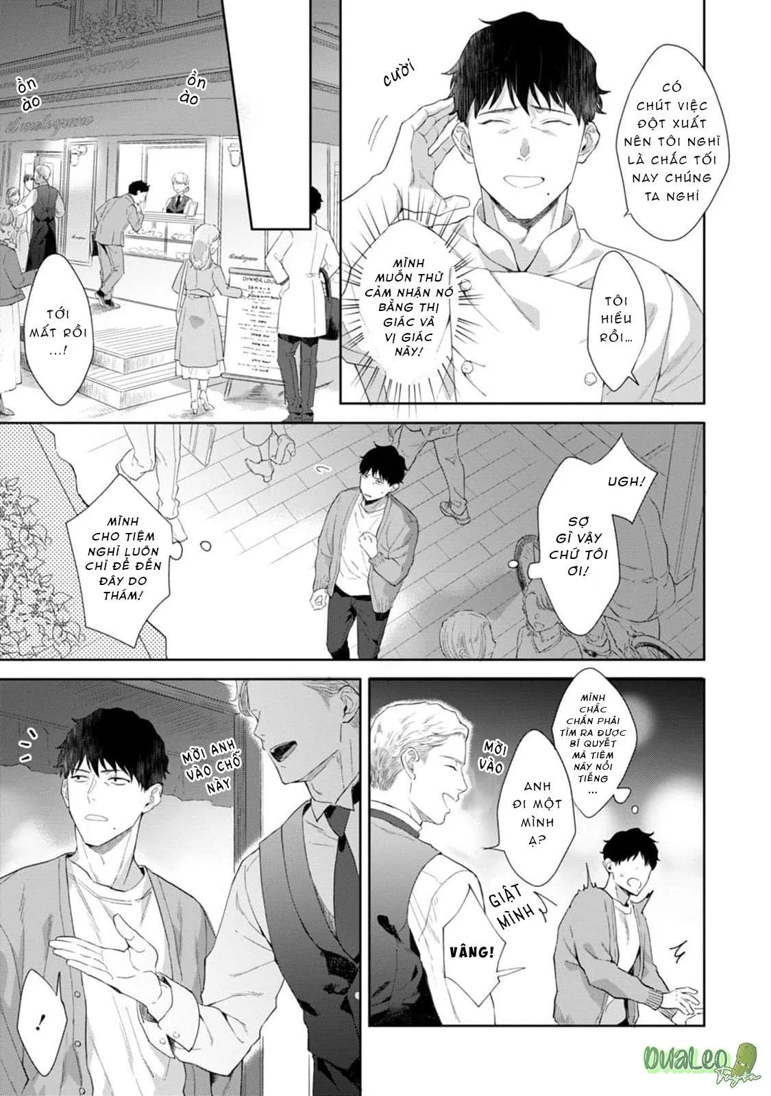 Chiếc lưỡi của anh đúng là món khai vị tuyệt hảo Chapter 1 Trang 7