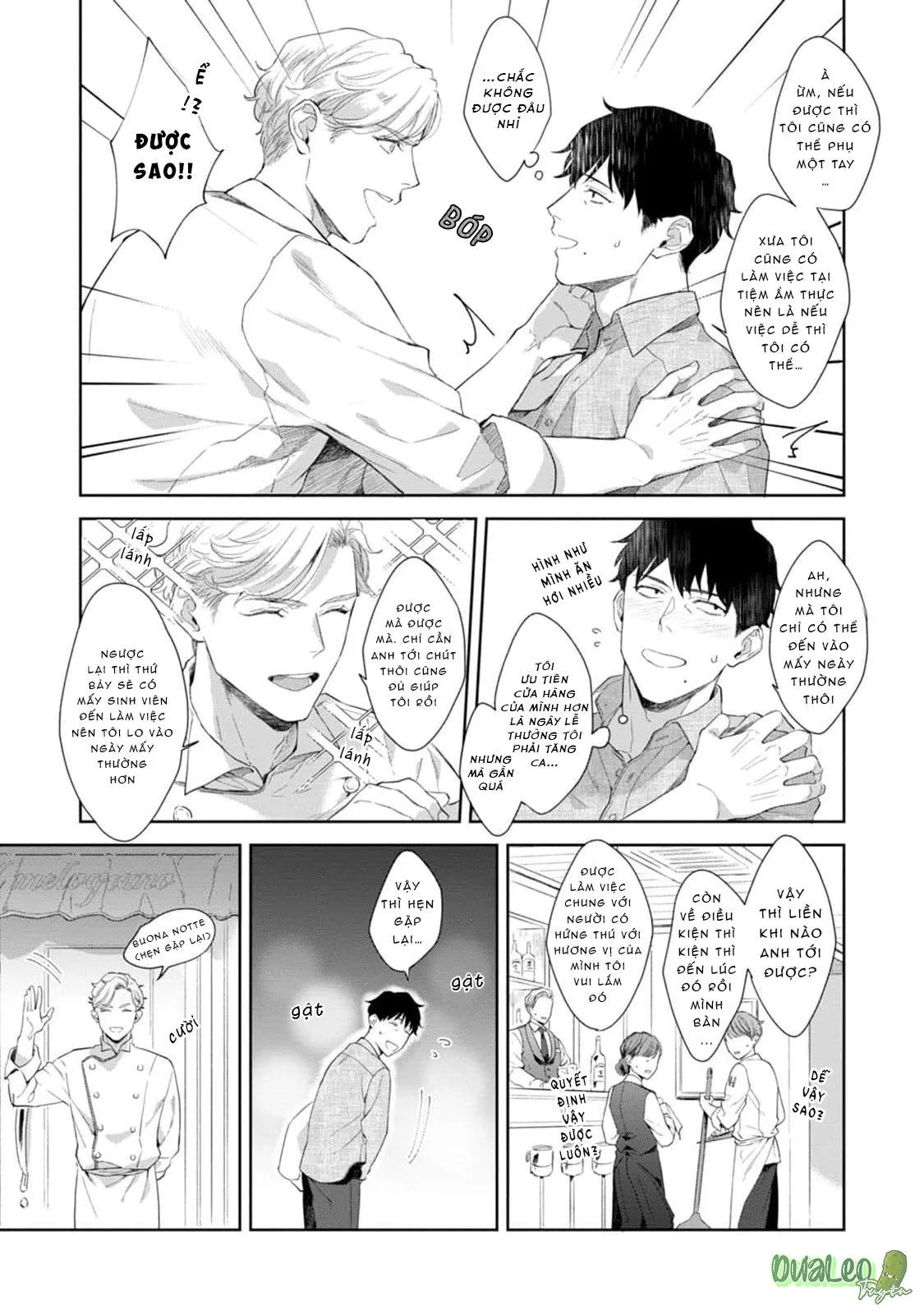 Chiếc lưỡi của anh đúng là món khai vị tuyệt hảo Chapter 1 Trang 13