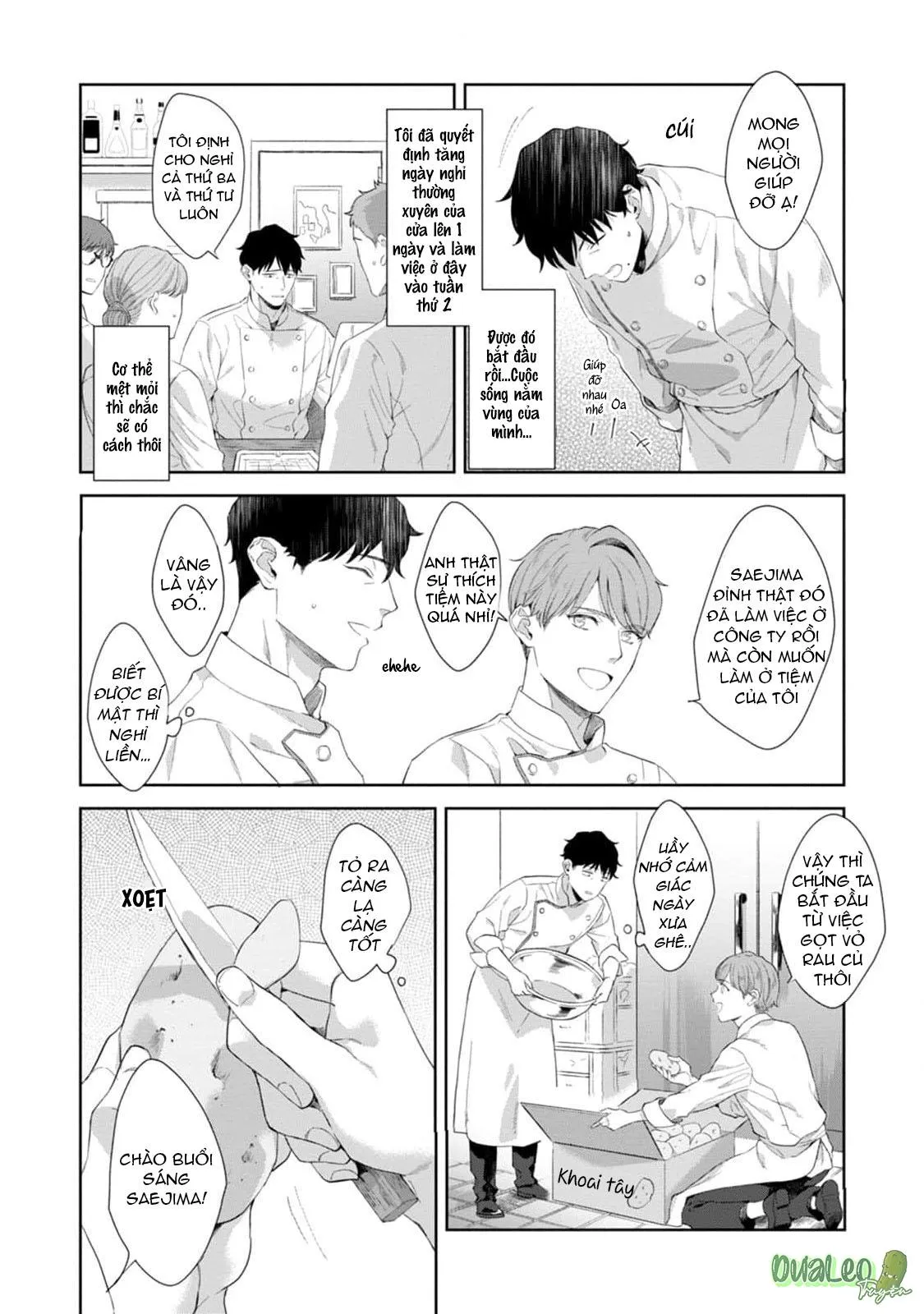 Chiếc lưỡi của anh đúng là món khai vị tuyệt hảo Chapter 1 Trang 16