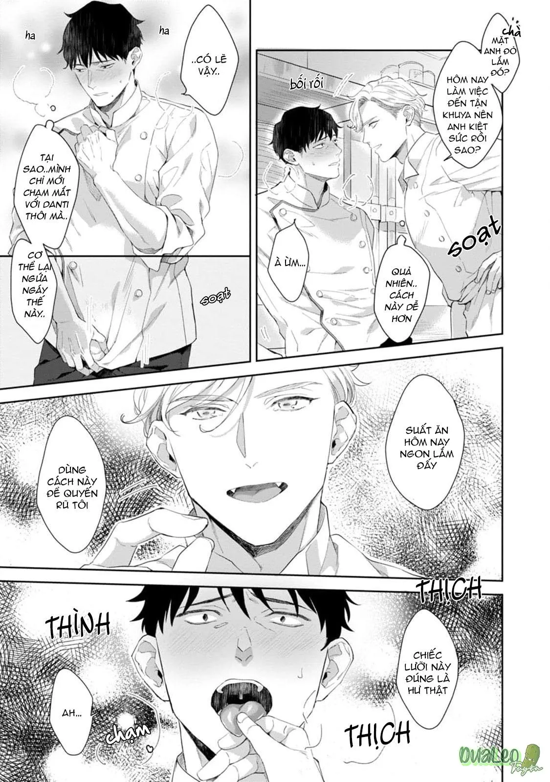 Chiếc lưỡi của anh đúng là món khai vị tuyệt hảo Chapter 1 Trang 25