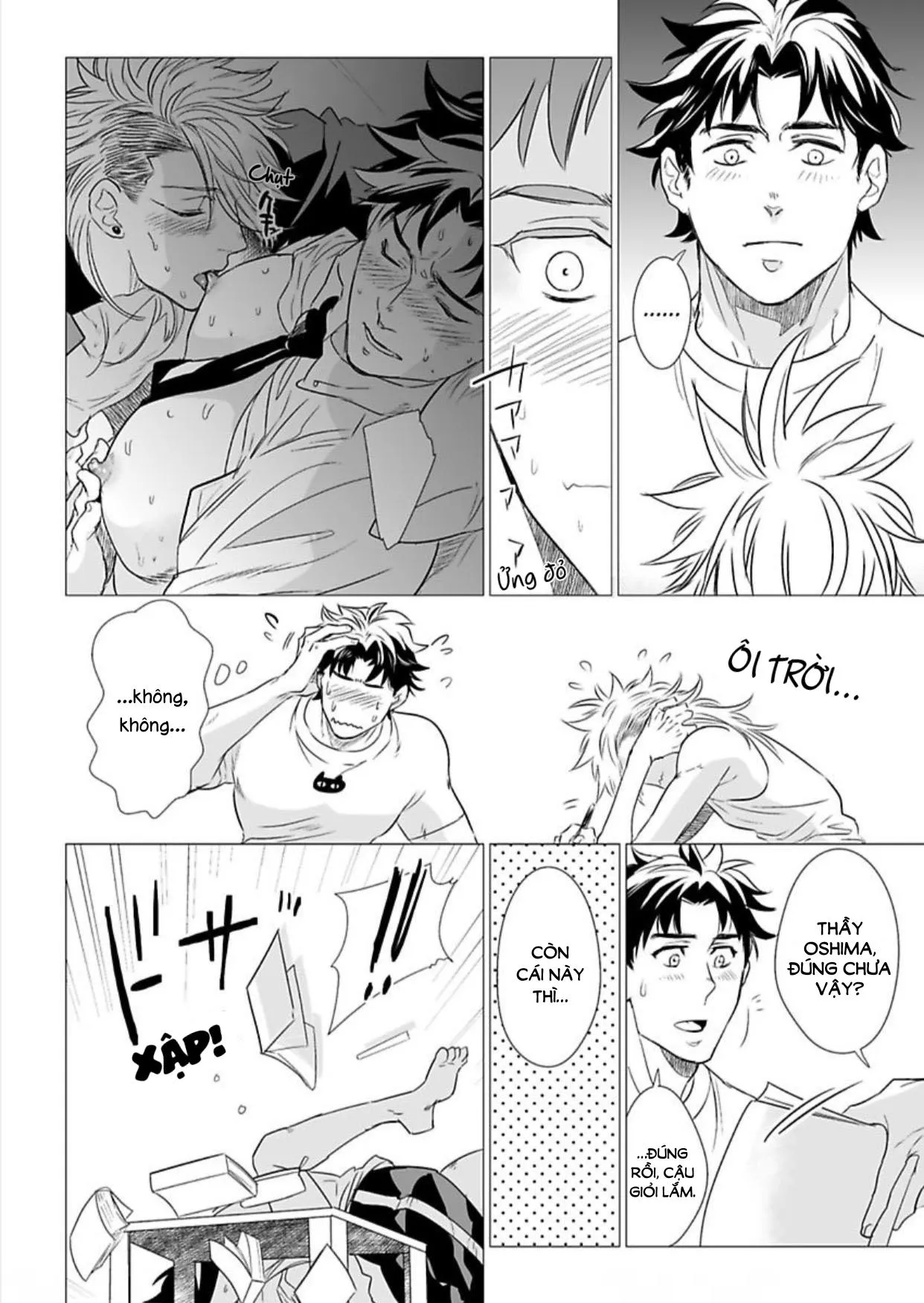 Chiếm Lấy Tình Yêu Của Em Bằng Mông Thầy Đi! Ngực Bự Sensei Chapter 2 Trang 14