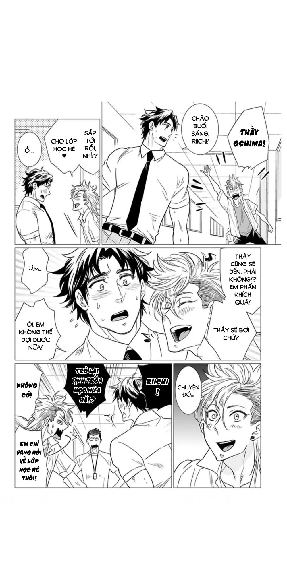 Chiếm Lấy Tình Yêu Của Em Bằng Mông Thầy Đi! Ngực Bự Sensei Chapter 5 Trang 4