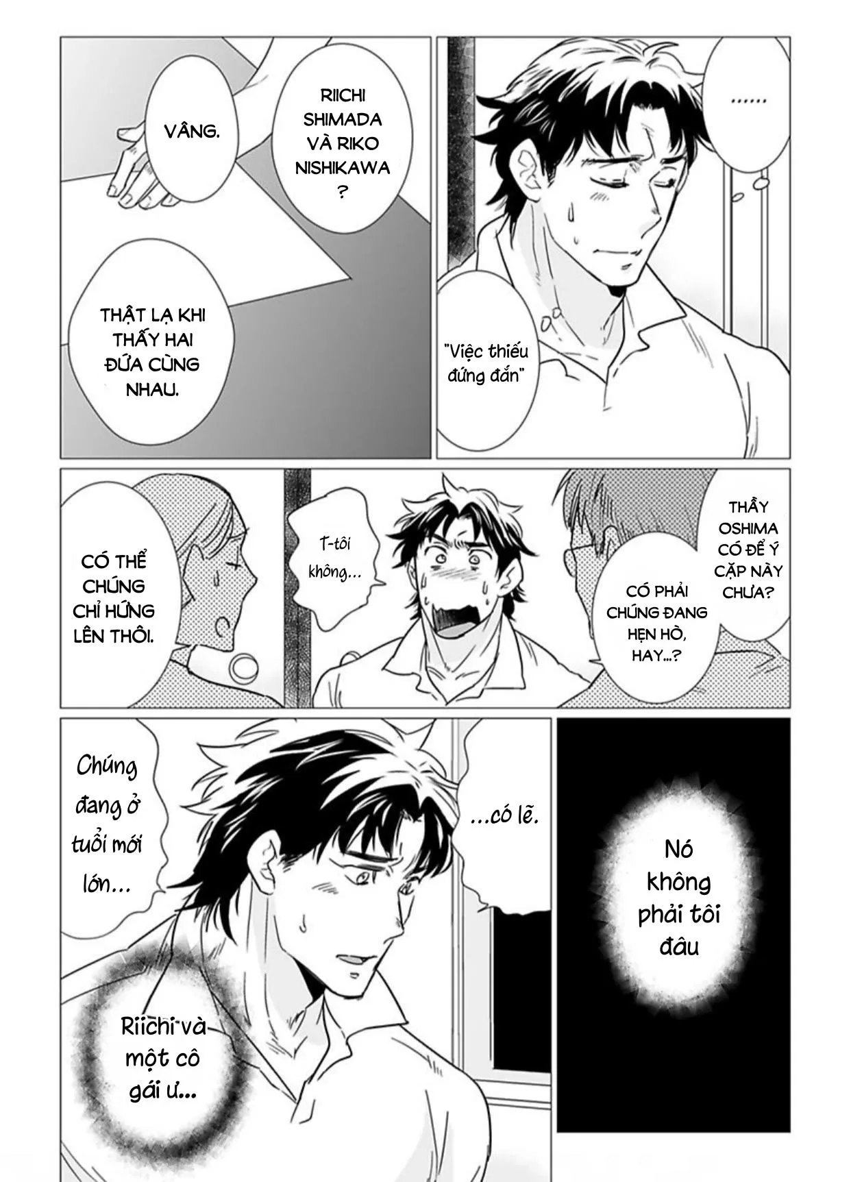 Chiếm Lấy Tình Yêu Của Em Bằng Mông Thầy Đi! Ngực Bự Sensei Chapter 7 Trang 8