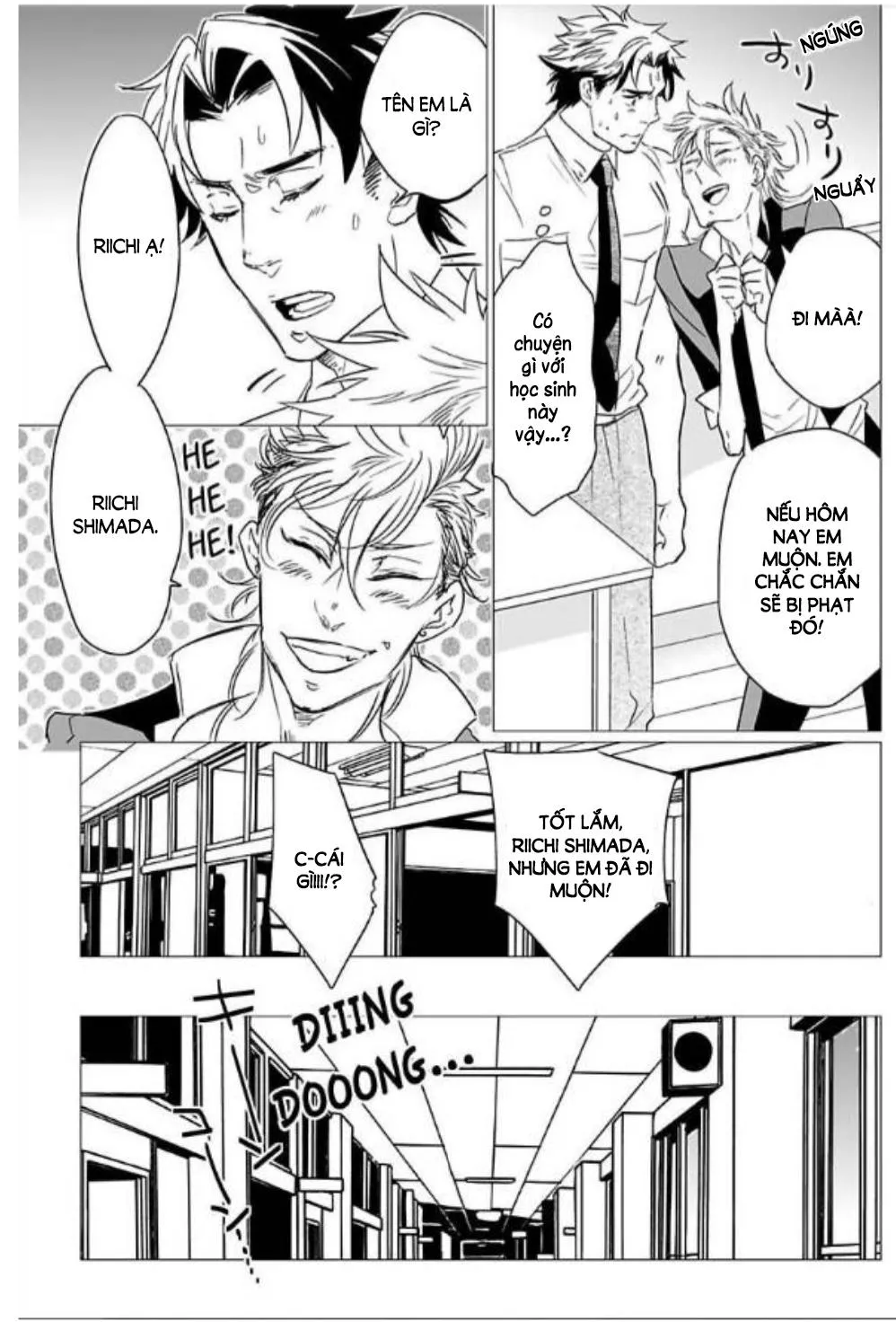 Chiếm Lấy Tình Yêu Của Em Bằng Mông Thầy Đi! Ngực Bự Sensei Chapter 1 Trang 3