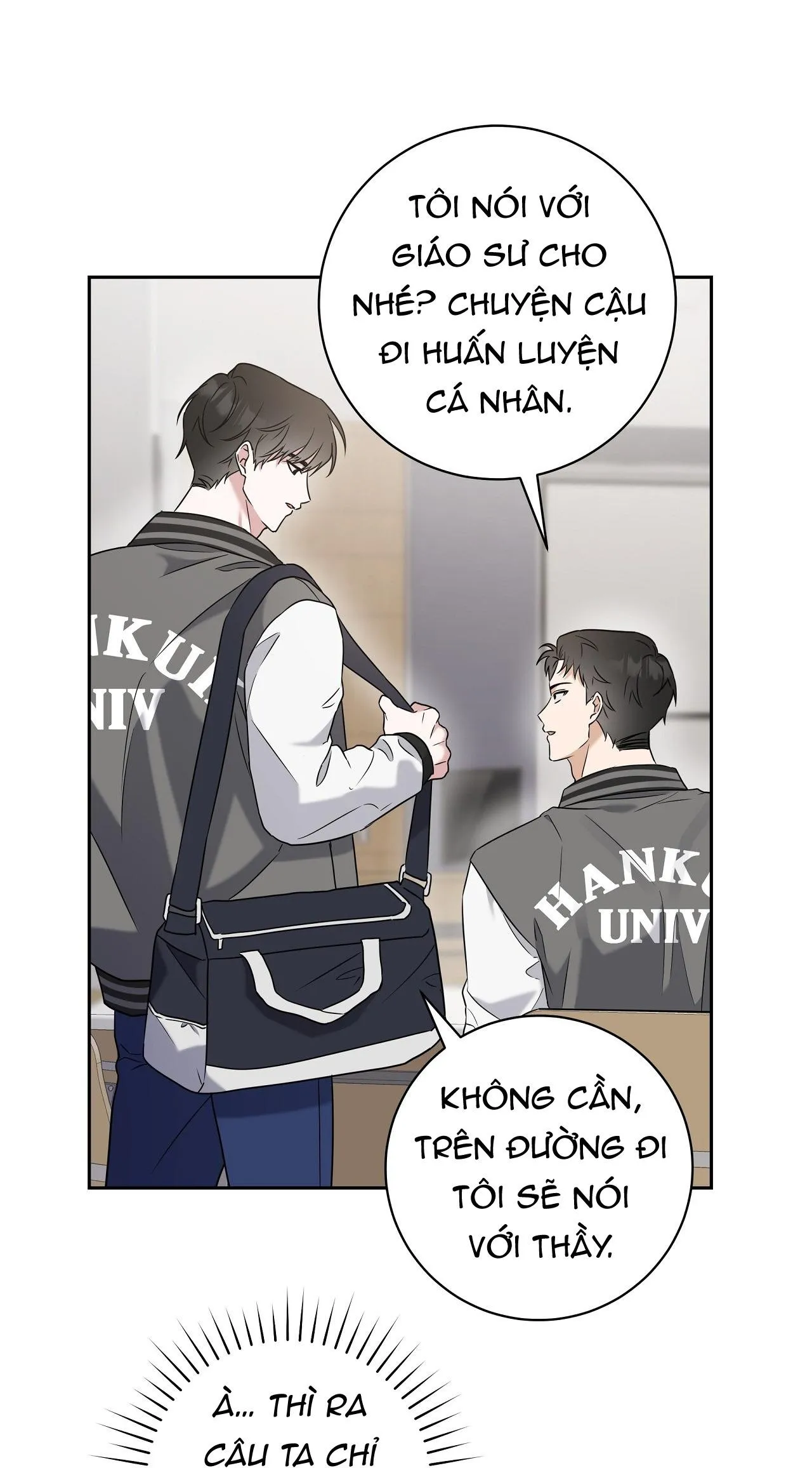 Chiến thuật bắt bóng tình yêu Chapter 5 Trang 19