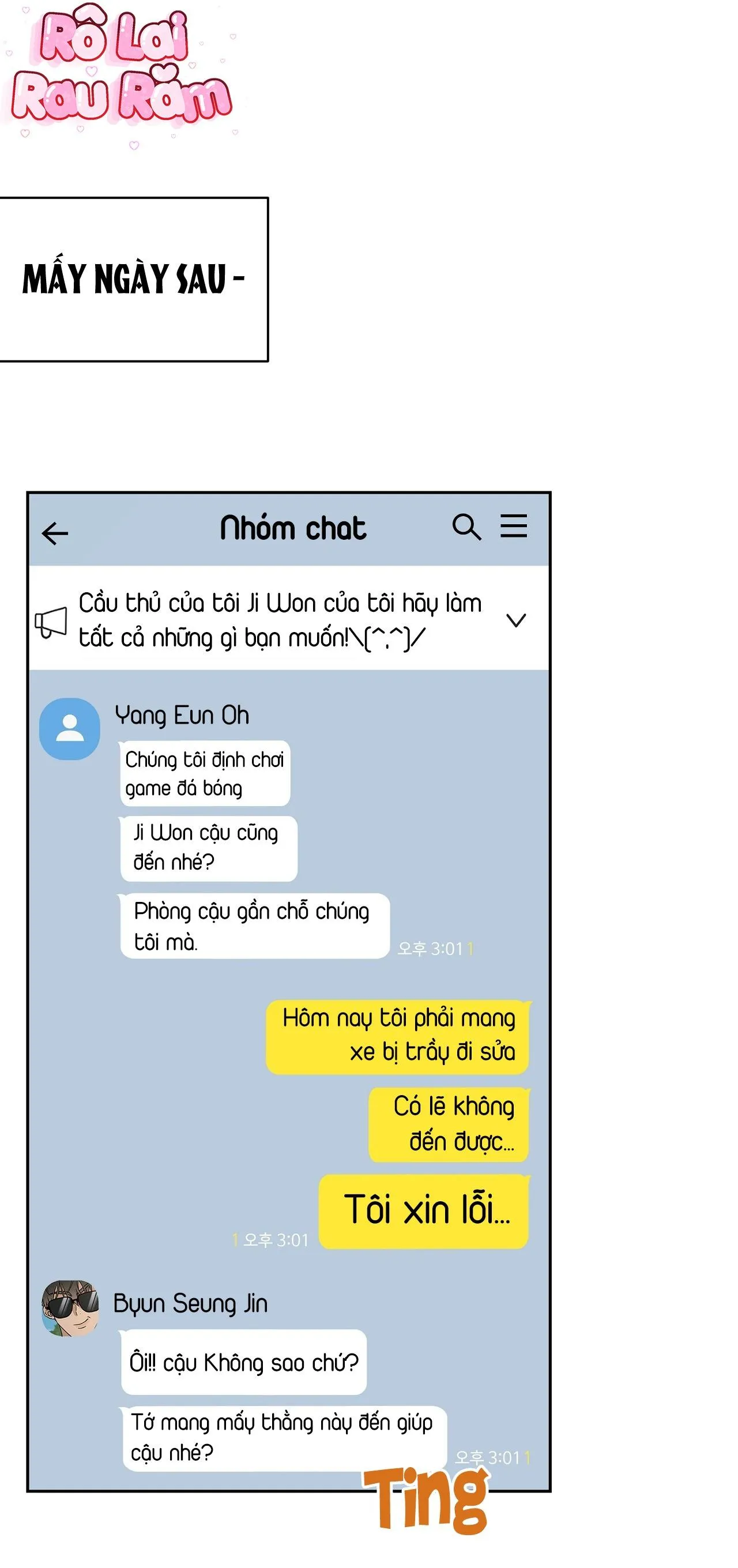 Chiến thuật bắt bóng tình yêu Chapter 5 Trang 40