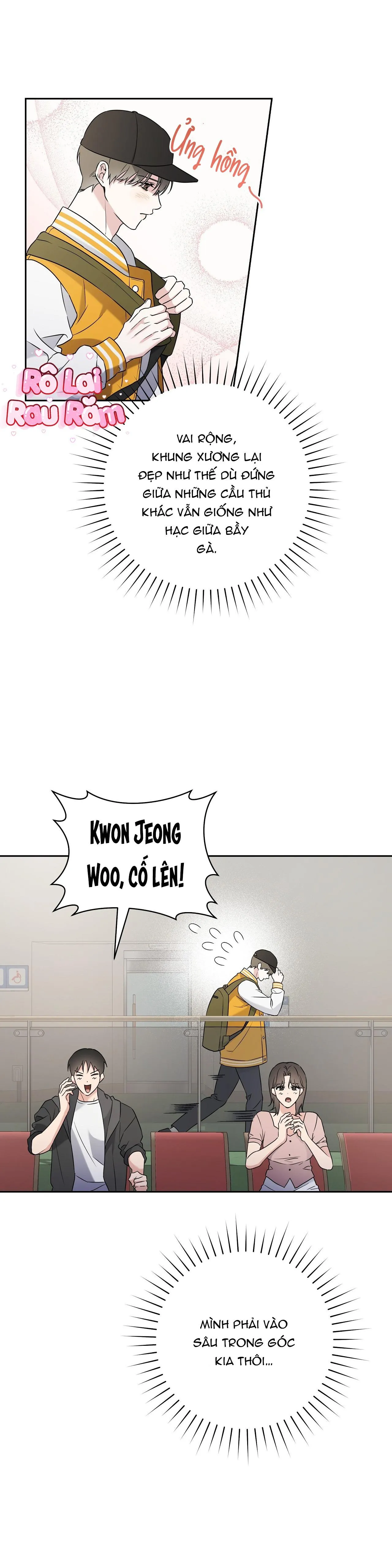 Chiến thuật bắt bóng tình yêu Chapter 10 Trang 5