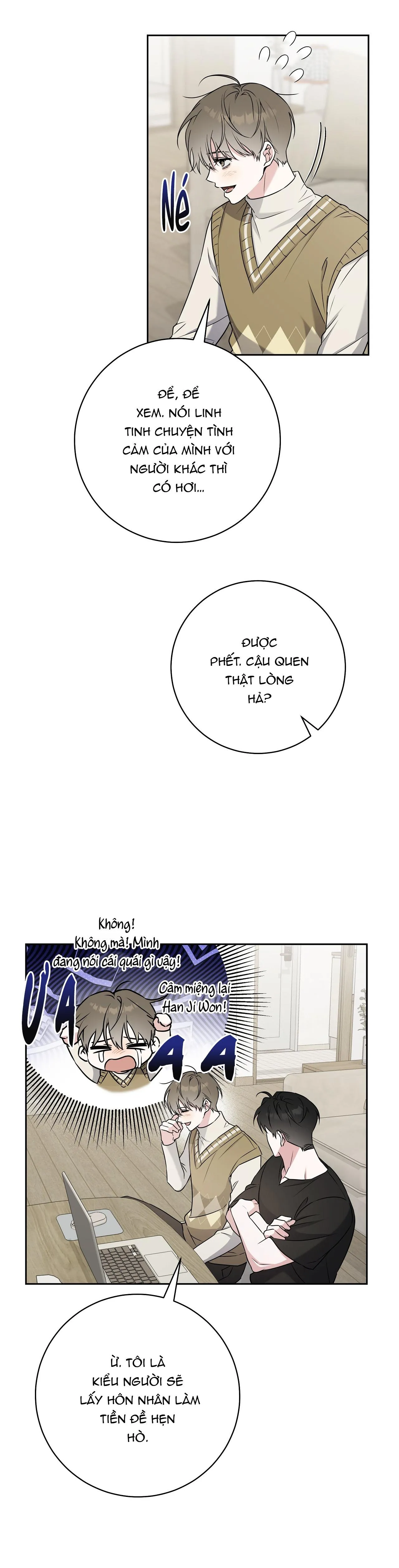 Chiến thuật bắt bóng tình yêu Chapter 11 Trang 14