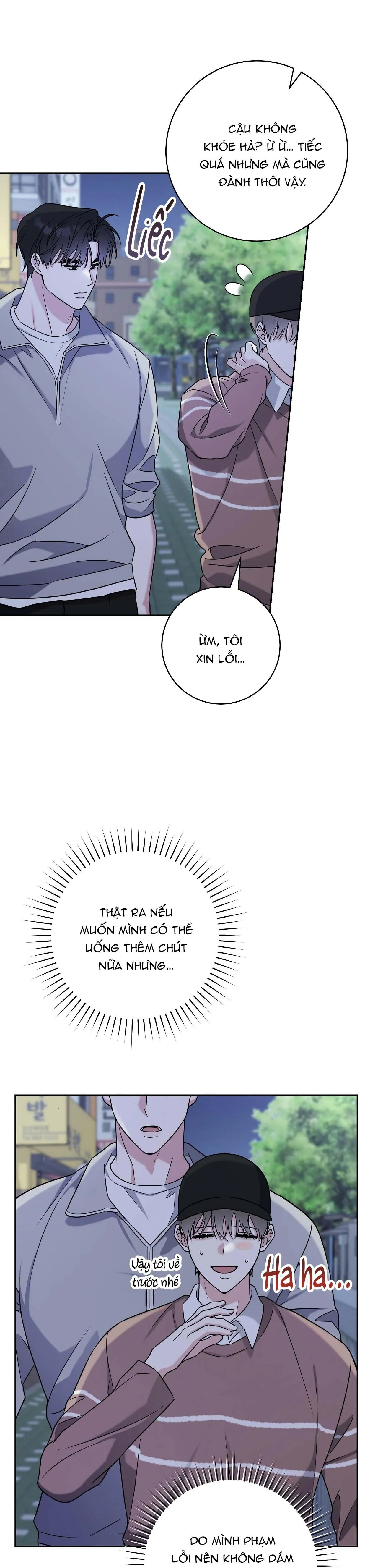 Chiến thuật bắt bóng tình yêu Chapter 12 Trang 16