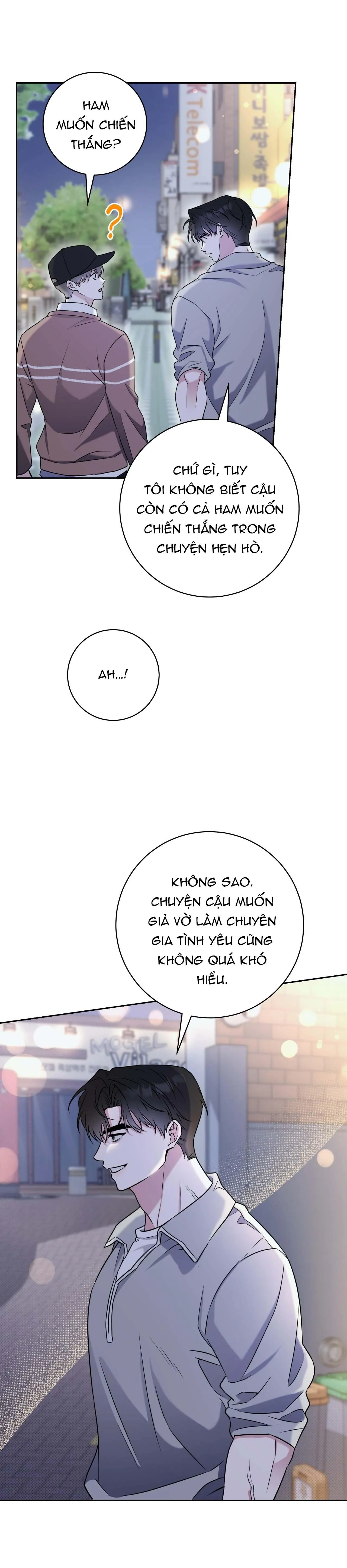 Chiến thuật bắt bóng tình yêu Chapter 12 Trang 21