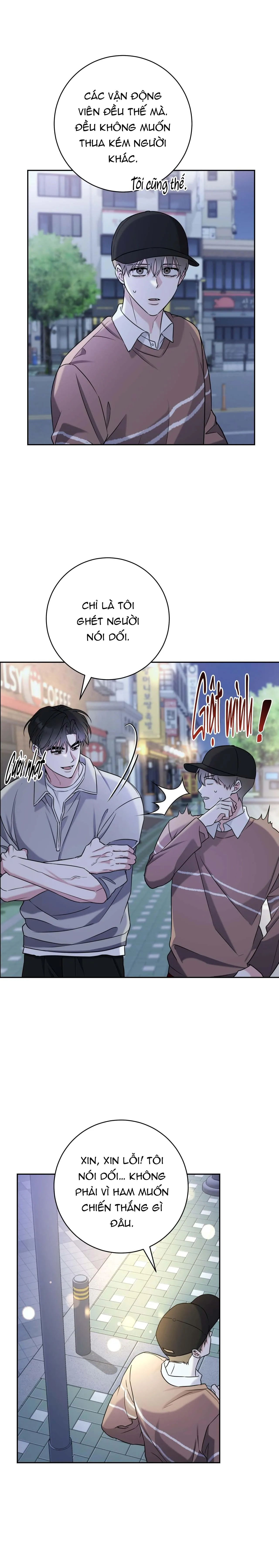 Chiến thuật bắt bóng tình yêu Chapter 12 Trang 22