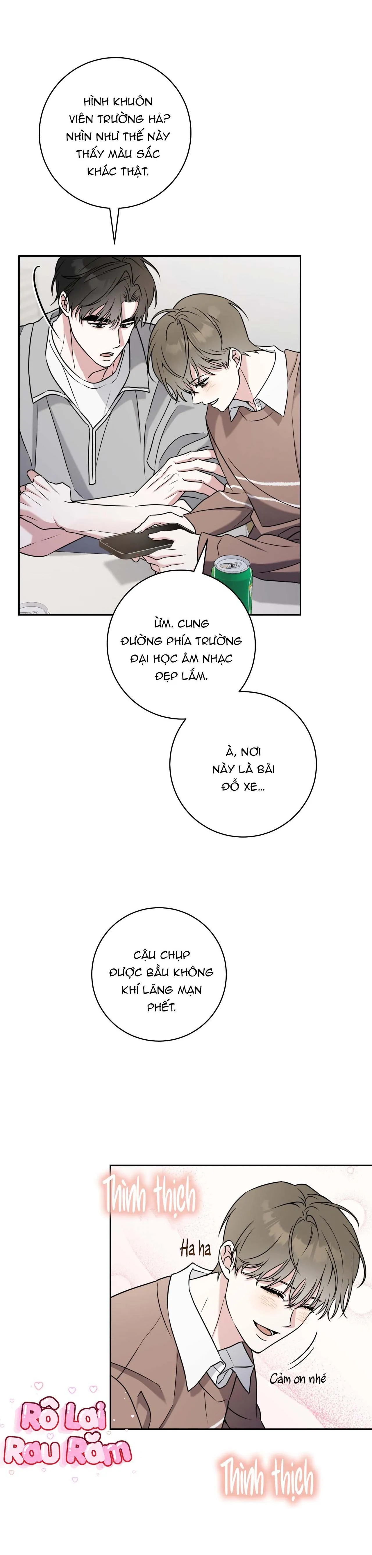 Chiến thuật bắt bóng tình yêu Chapter 13 Trang 14