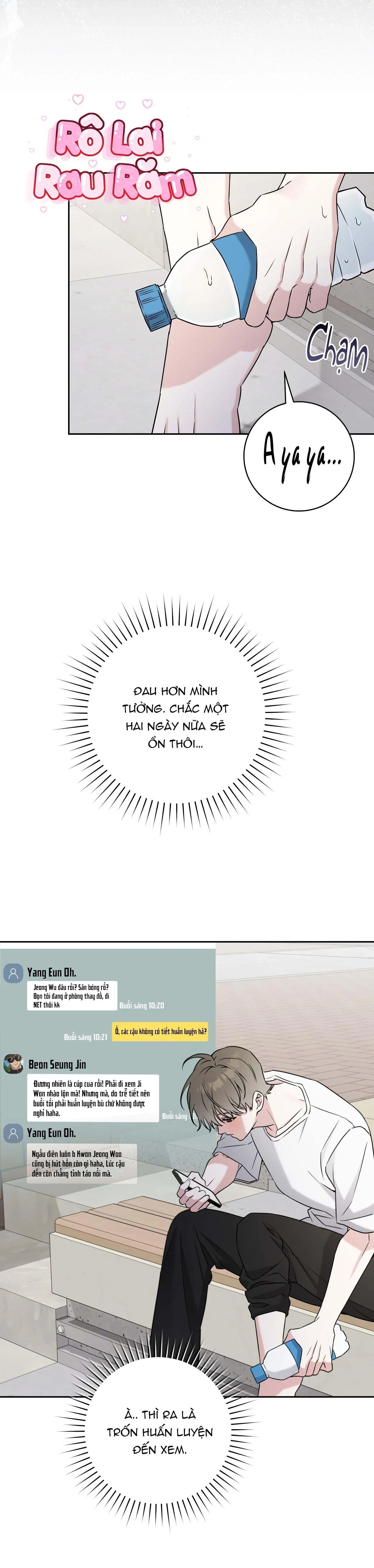 Chiến thuật bắt bóng tình yêu Chapter 14 Trang 8