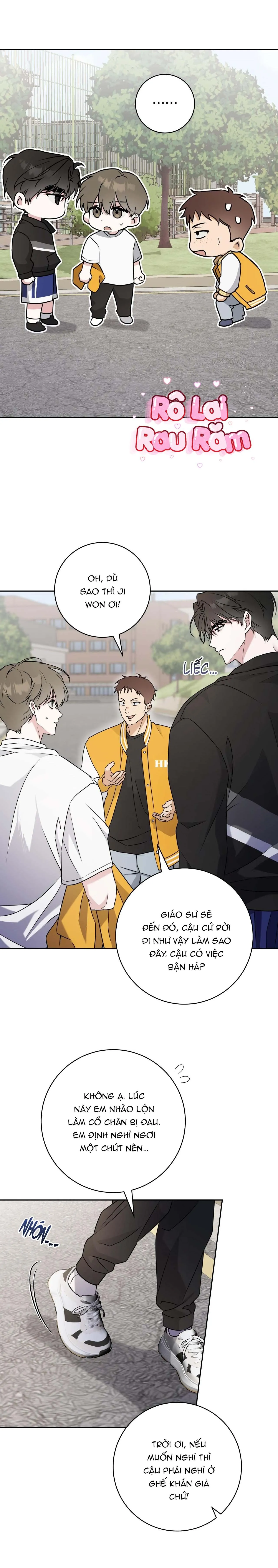 Chiến thuật bắt bóng tình yêu Chapter 15 Trang 3