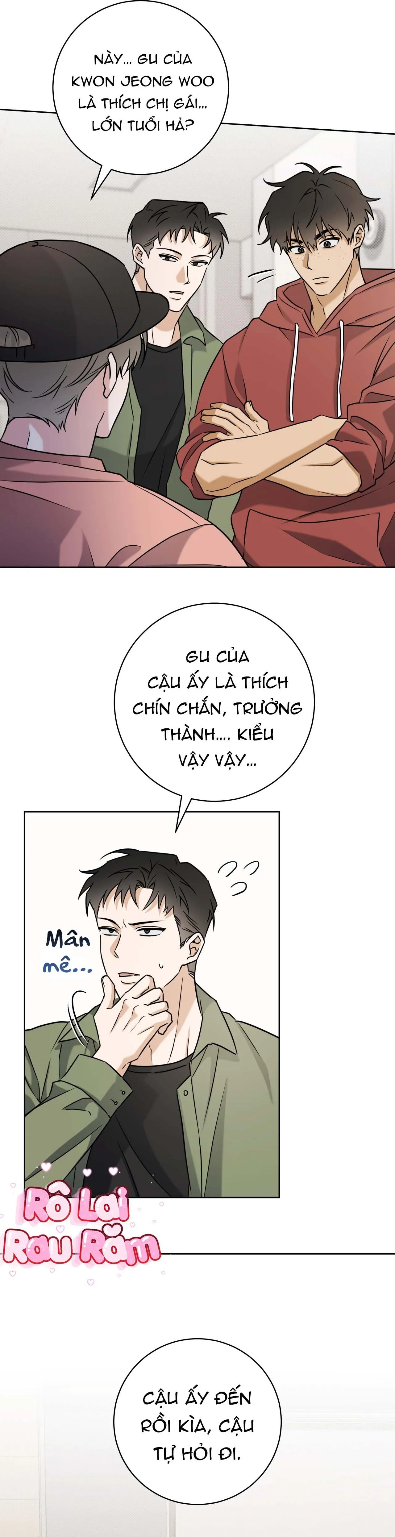 Chiến thuật bắt bóng tình yêu Chapter 19 Trang 14