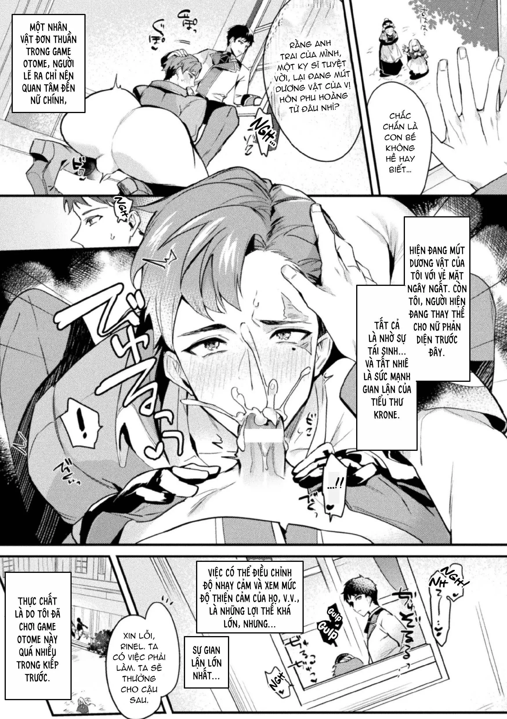 Chinh Phục Nhân Vật Otome Game Mơ Ước Nhờ Gian Lận Hệ Thống Tính Điểm Cảm Xúc Chapter 2 Trang 5