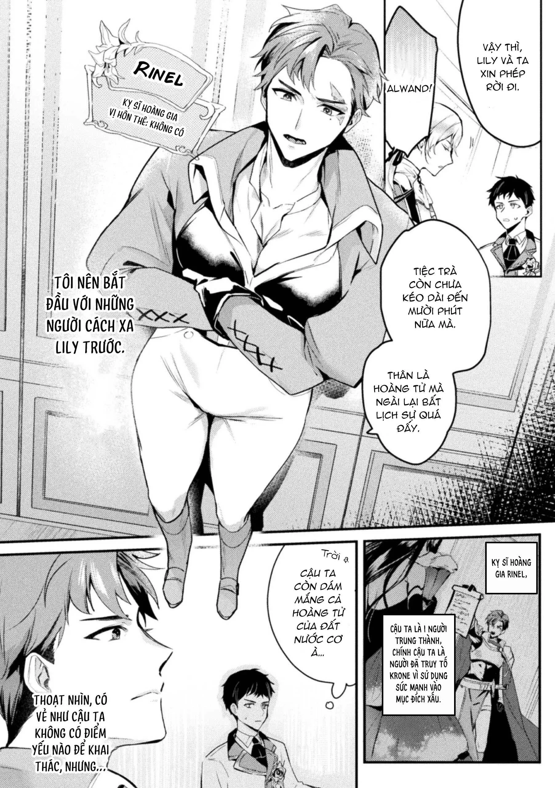 Chinh Phục Nhân Vật Otome Game Mơ Ước Nhờ Gian Lận Hệ Thống Tính Điểm Cảm Xúc Chapter 1 Trang 5