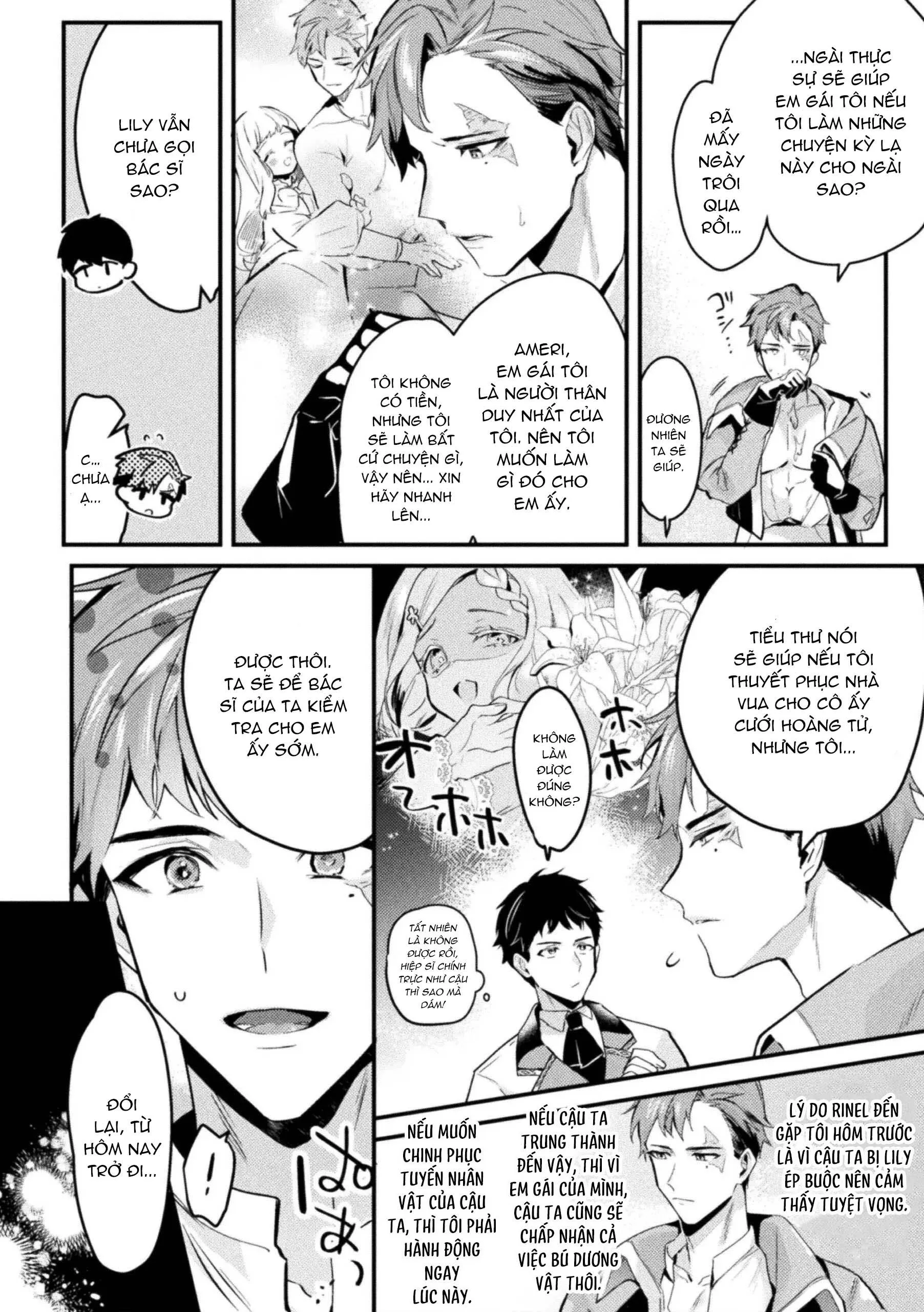 Chinh Phục Nhân Vật Otome Game Mơ Ước Nhờ Gian Lận Hệ Thống Tính Điểm Cảm Xúc Chapter 1 Trang 9