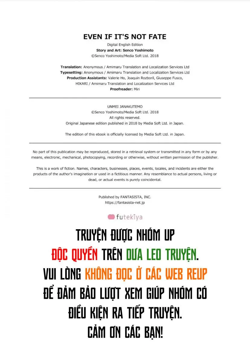 Cho Dù Không Là Định Mệnh Chapter 3 Trang 27