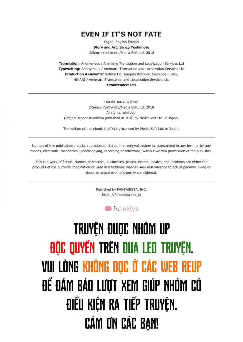 Cho Dù Không Là Định Mệnh Chapter 7 Trang 11