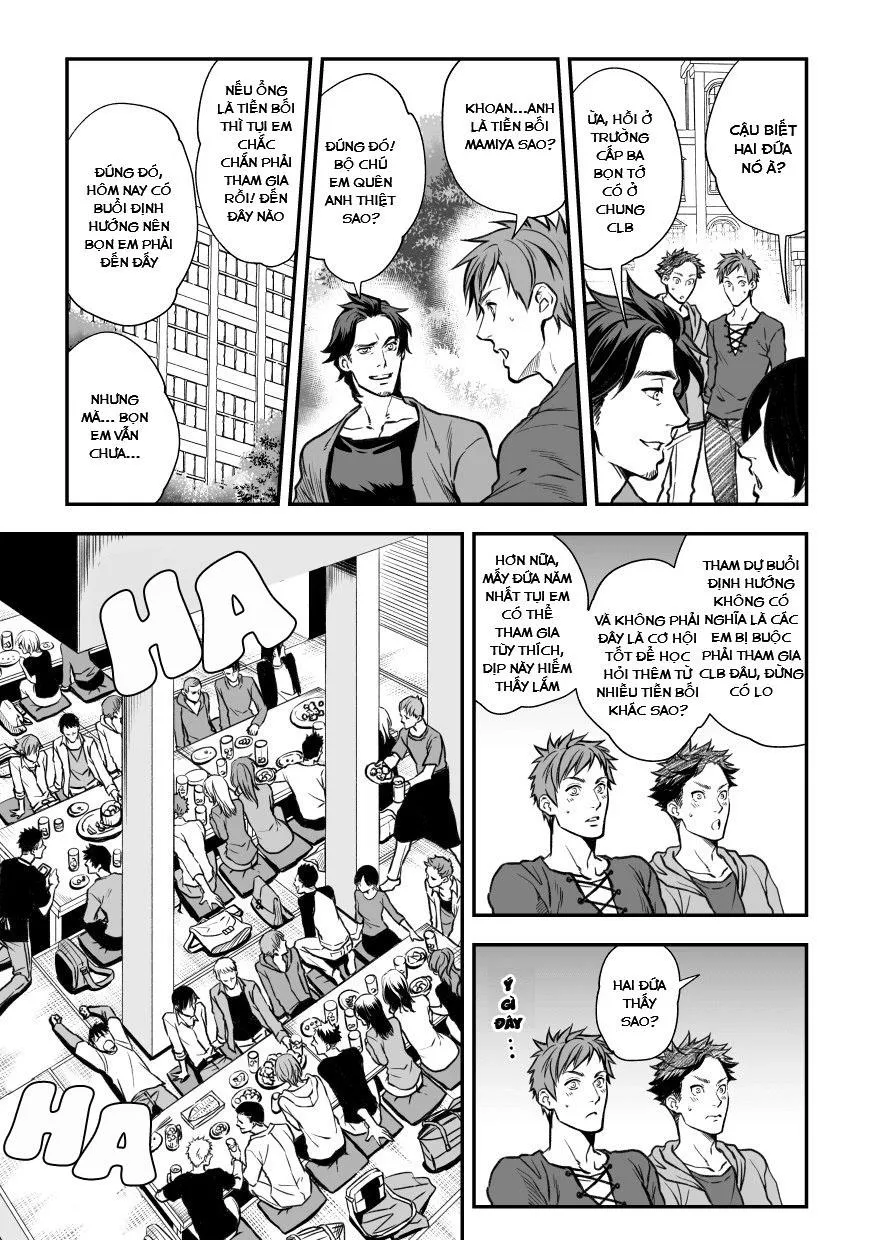 Chơi Với Tiền Bối Chapter 1 Trang 10