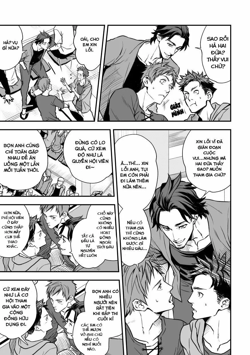 Chơi Với Tiền Bối Chapter 1 Trang 12