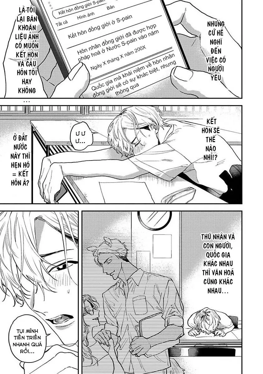 Chú Cá Ngừ Bonito Của Chàng Sói Chapter 4 Trang 3