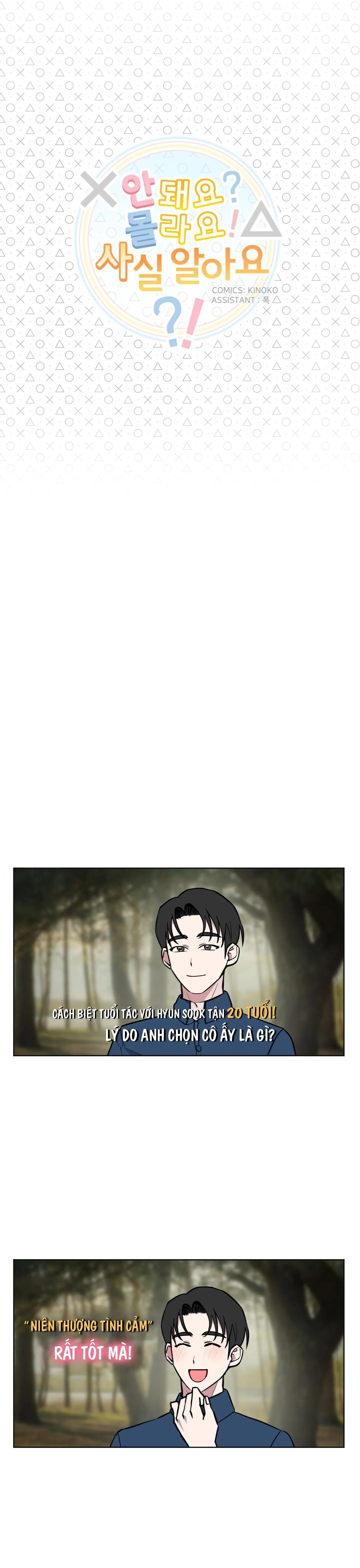 CHÚ ĐÃ BIẾT HẾT RỒI SAO ? Chapter 24 Trang 3